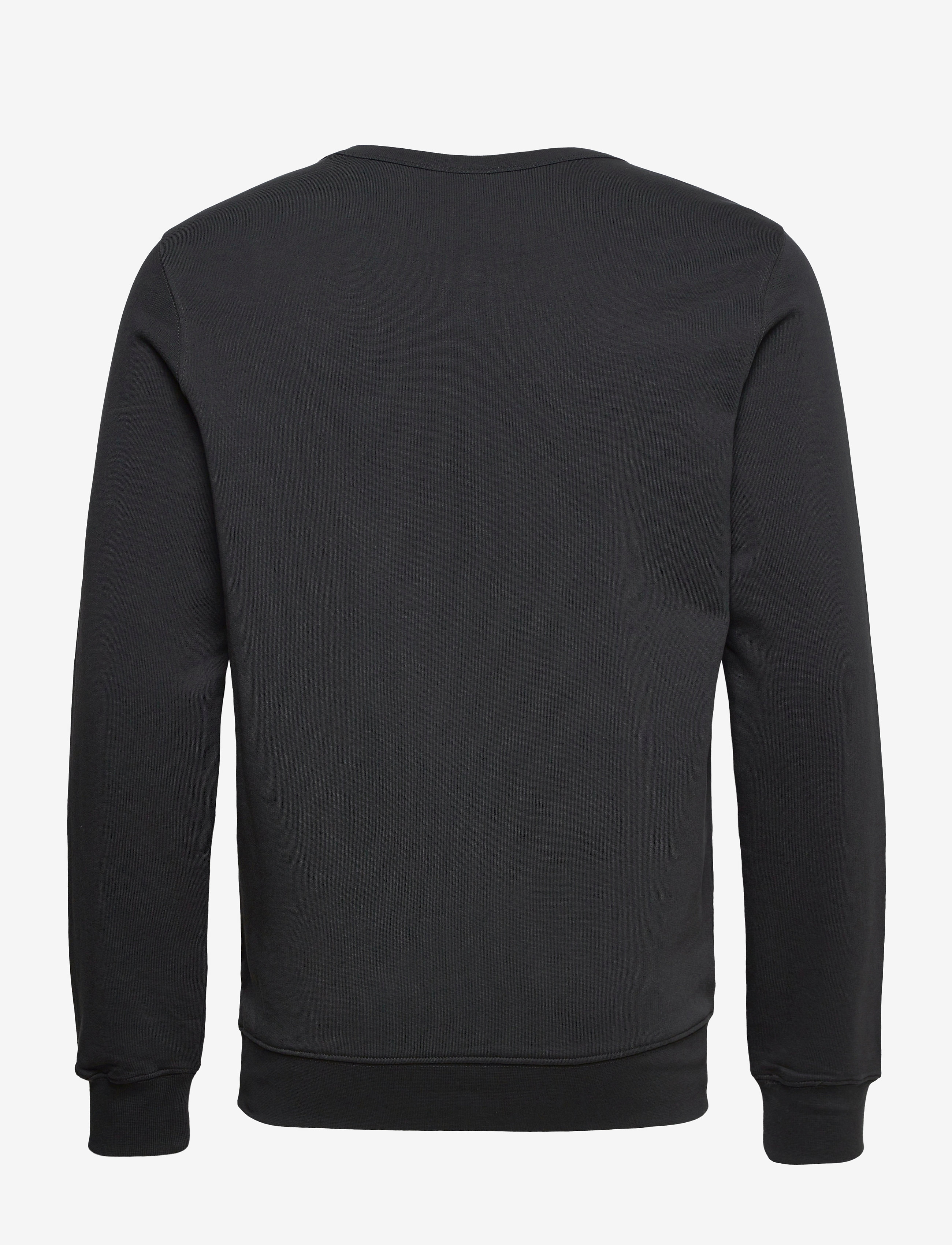 Knowledge Cotton Apparel - ERIK basic badge sweat - GOTS/Vegan - phantom - 1