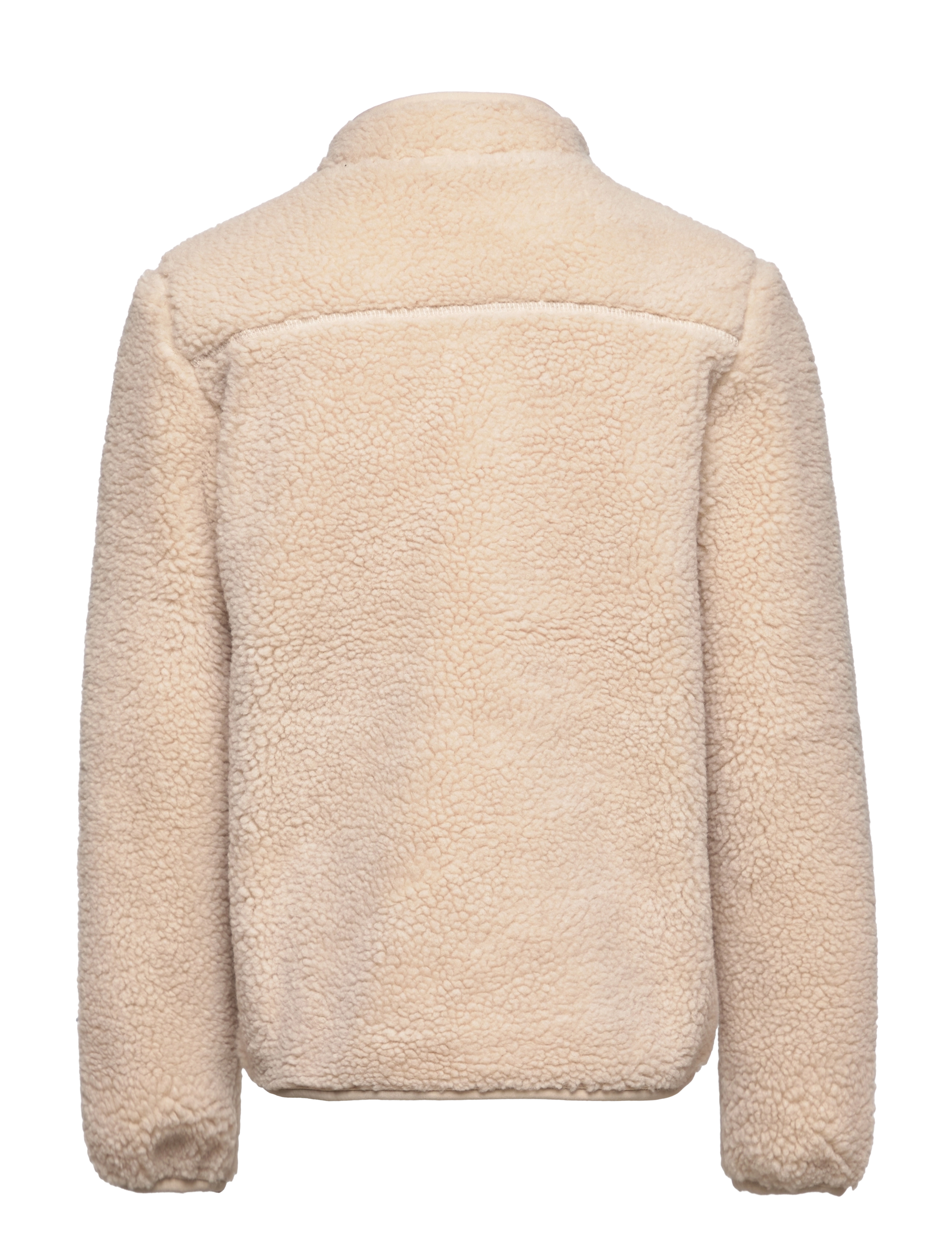Knowledge Cotton Apparel - Teddy zip sweat - GRS/Vegan - item colour - 1