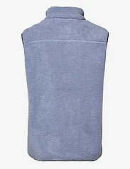Knowledge Cotton Apparel - Teddy fleece vest - GRS/Vegan - vests - asley blue - 1