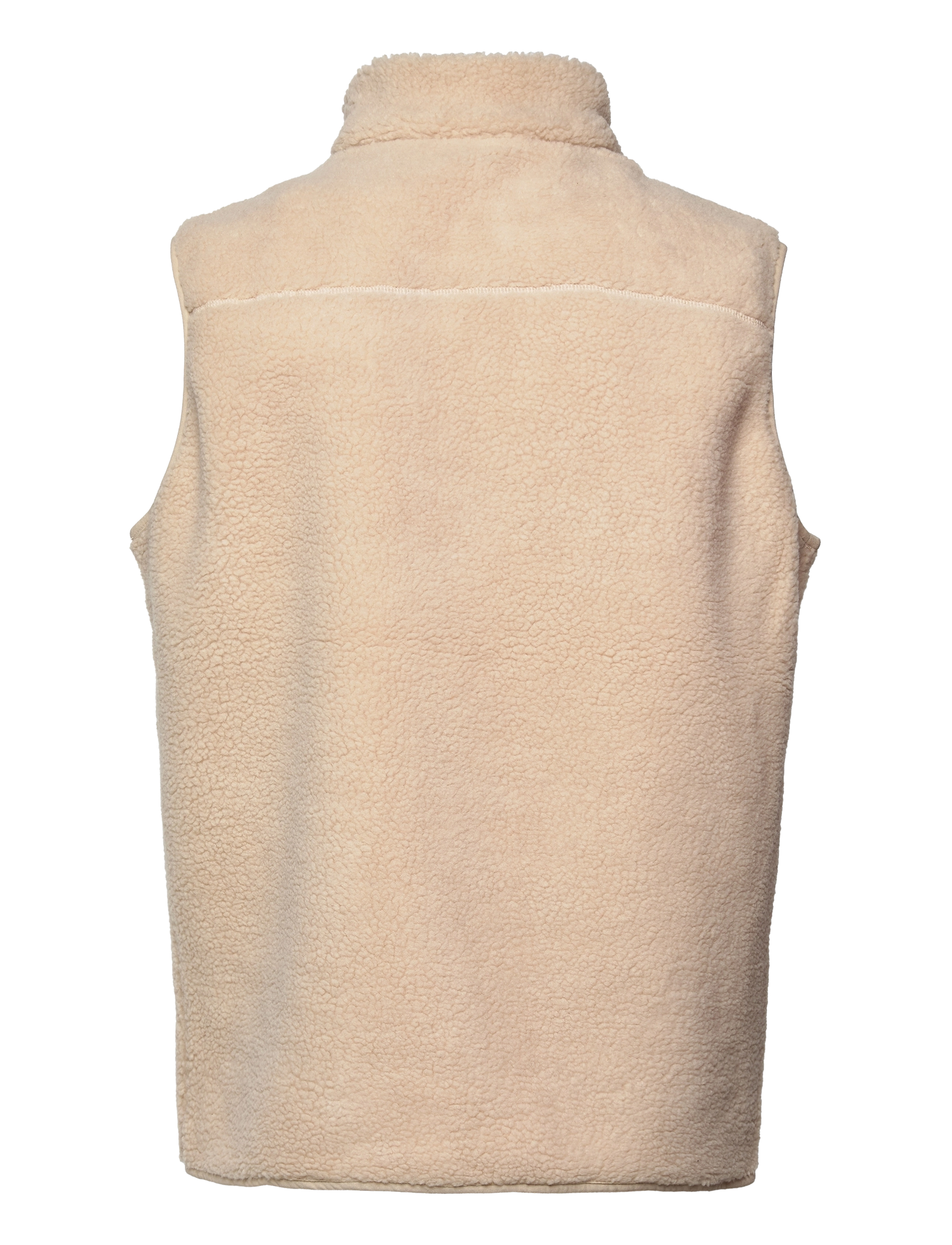 Knowledge Cotton Apparel - Teddy fleece vest - GRS/Vegan - item colour - 1