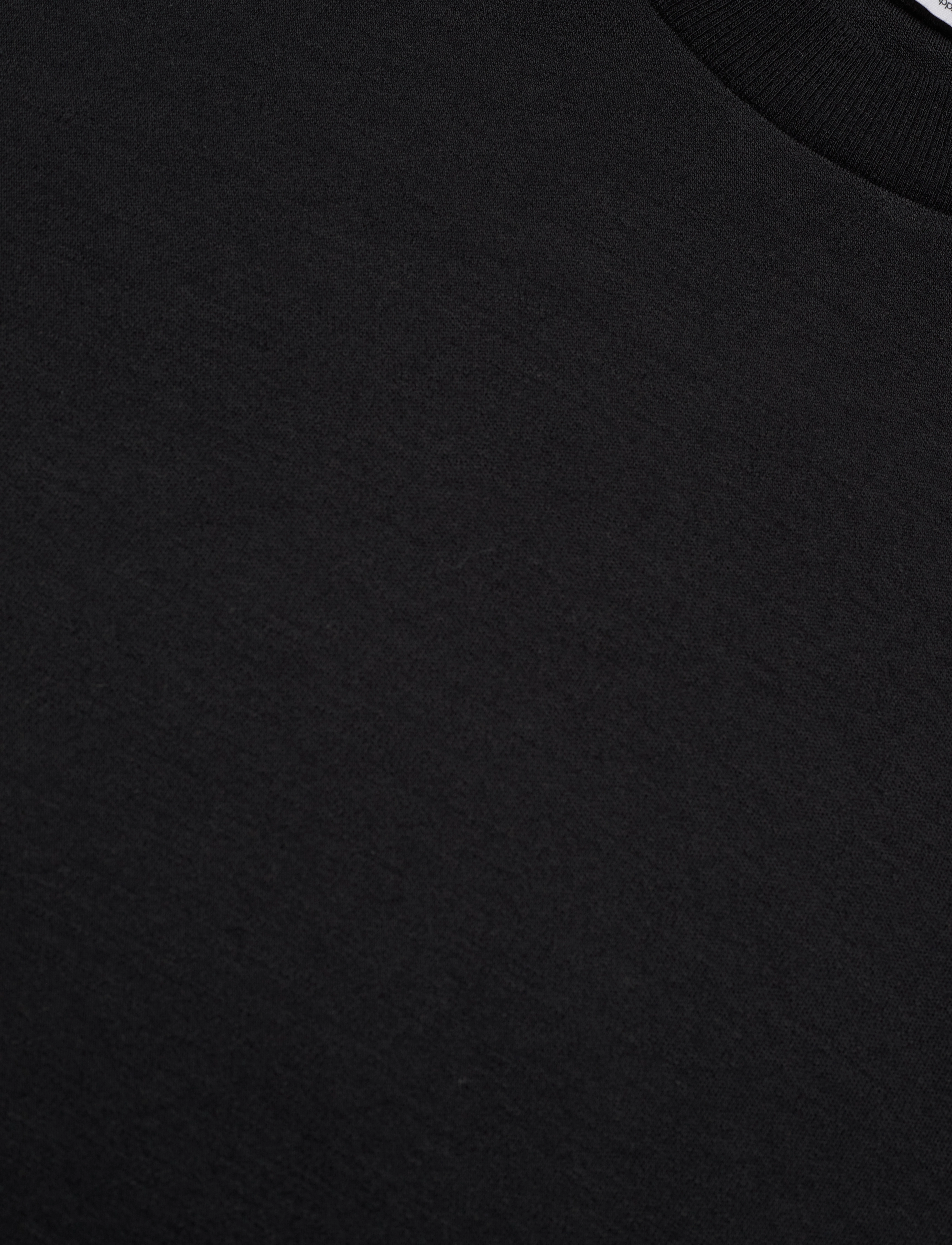 Knowledge Cotton Apparel - Merino wool crew neck sweat - GOTS - black jet - 2