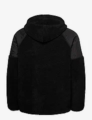 Knowledge Cotton Apparel - Teddy oversized anorak - GRS/Vegan - spring jackets - black jet - 1