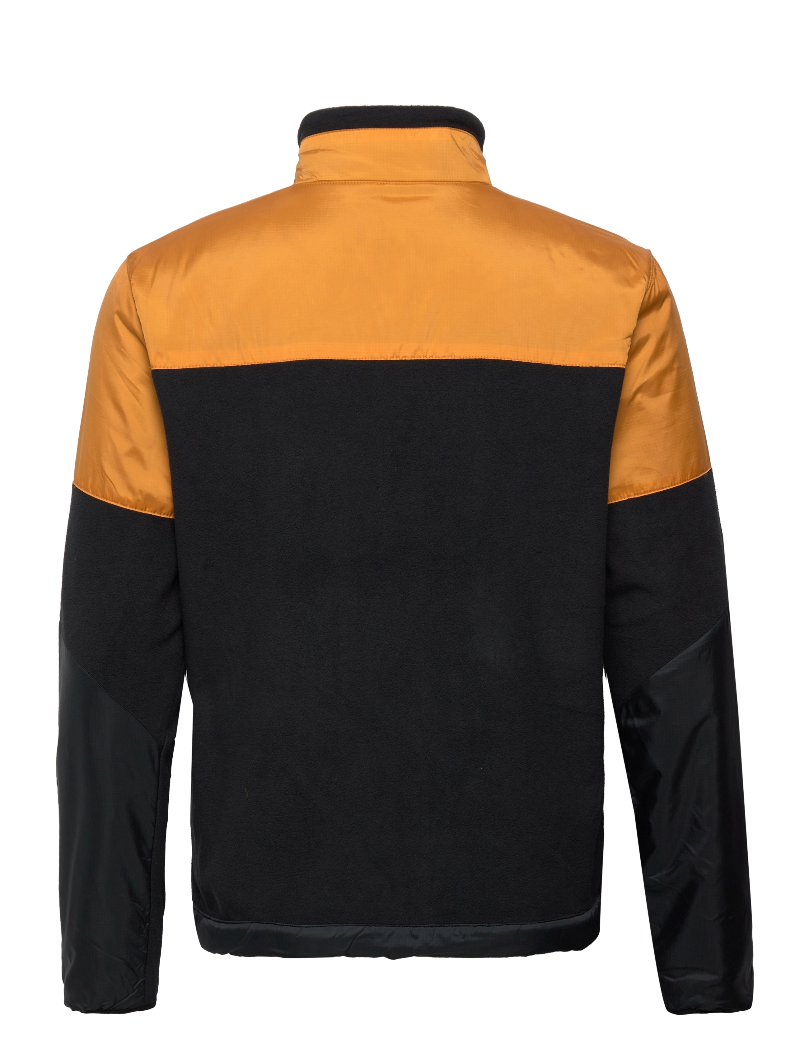 Knowledge Cotton Apparel - Polar fleece oversized zip sweat wi - black jet - 1