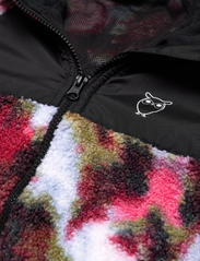 Knowledge Cotton Apparel - Teddy zip jacket w. hood - GRS/Vega - fliisjakid - item color - 2