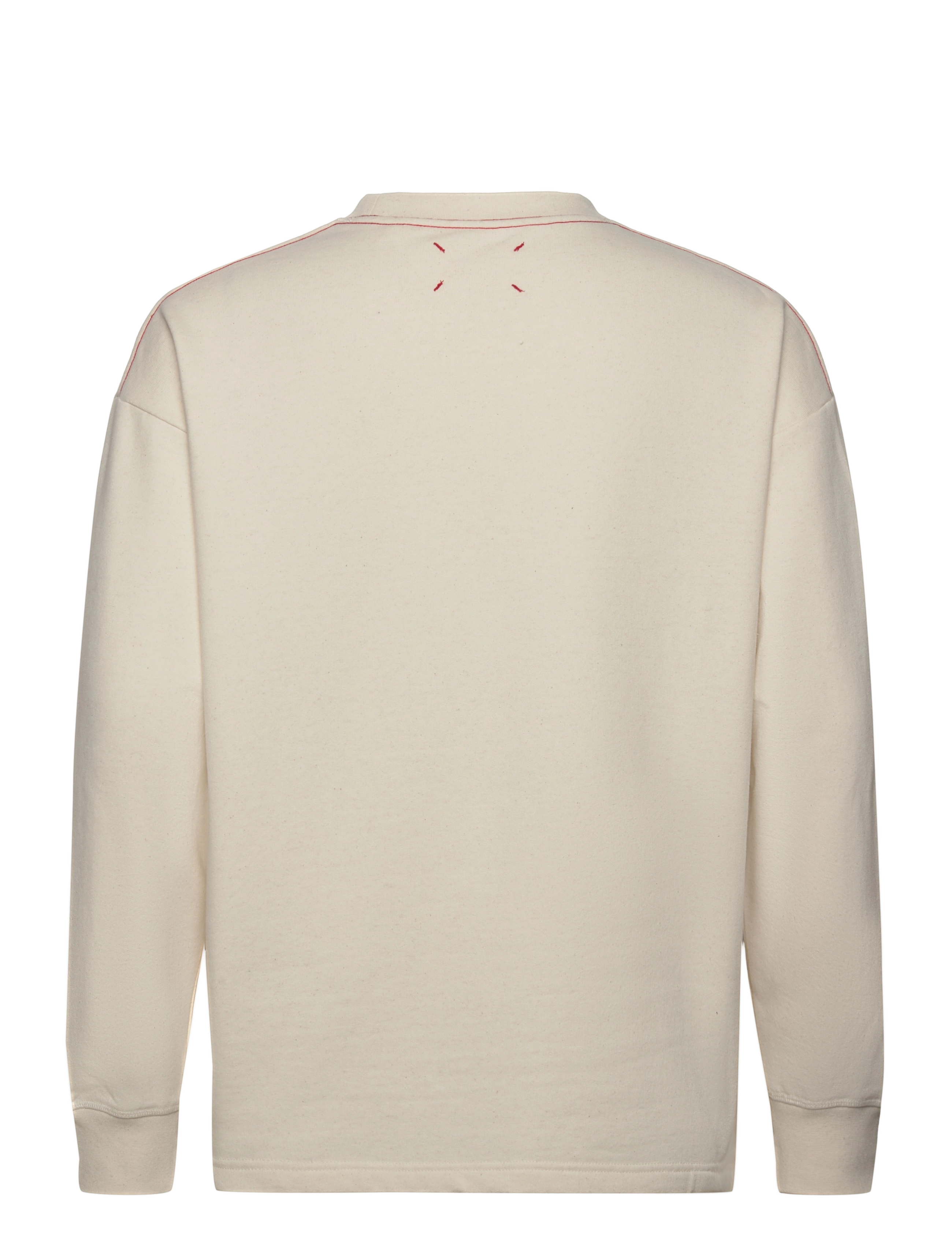 Knowledge Cotton Apparel - Oversized sweat REBORN - GRS/Vegan - buttercream - 1