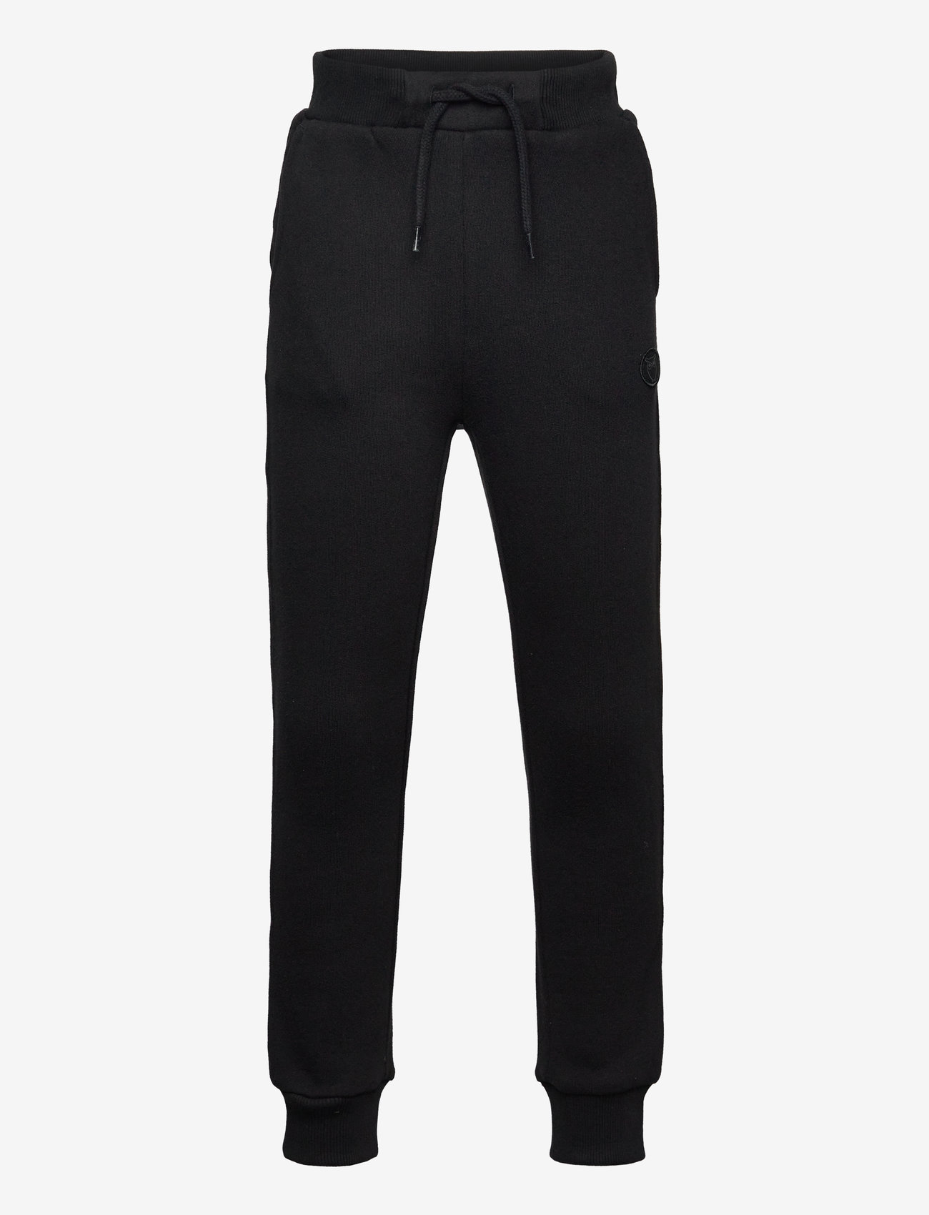 Knowledge Cotton Apparel - Badge jog pant - GOTS/Vegan - black jet - 0