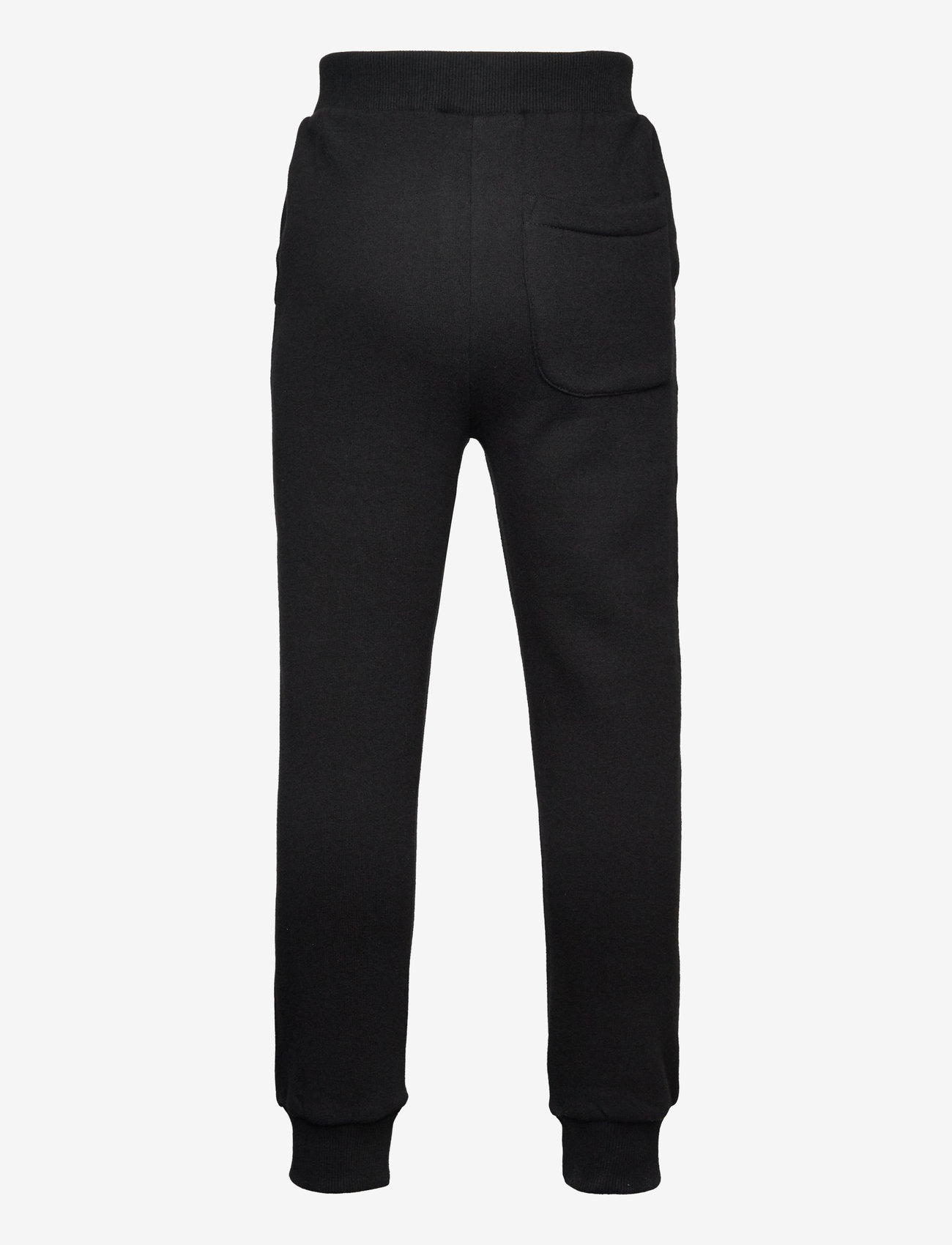 Knowledge Cotton Apparel - Badge jog pant - GOTS/Vegan - black jet - 1