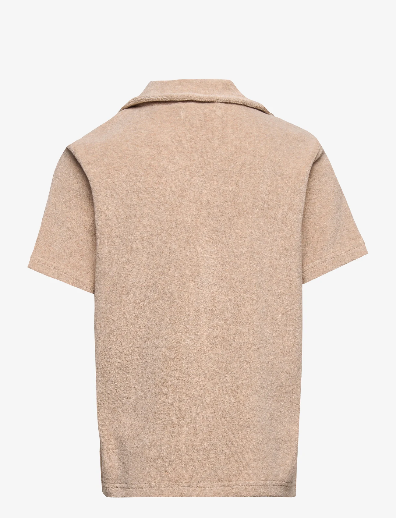 Rektangel dans plantageejer Knowledge Cotton Apparel Terry Short Sleeve Shirt - Gots/veg (Safari),  314.48 kr | Stort udvalg af designer mærker | Booztlet.com