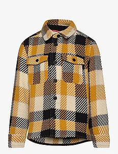 Checkered loose fit shirt - GOTS/Ve, Knowledge Cotton Apparel