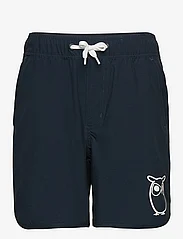 Knowledge Cotton Apparel - Swim shorts with elastic waist and - letnie okazje - total eclipse - 0