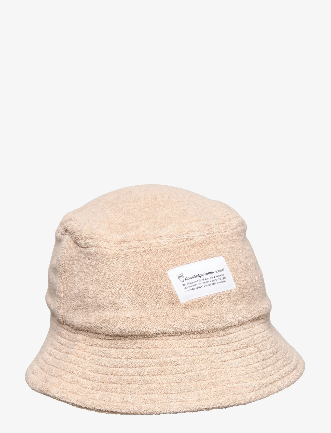 Knowledge Cotton Apparel - Kids Terry bucket hat - GOTS/Vegan - hats - safari - 0