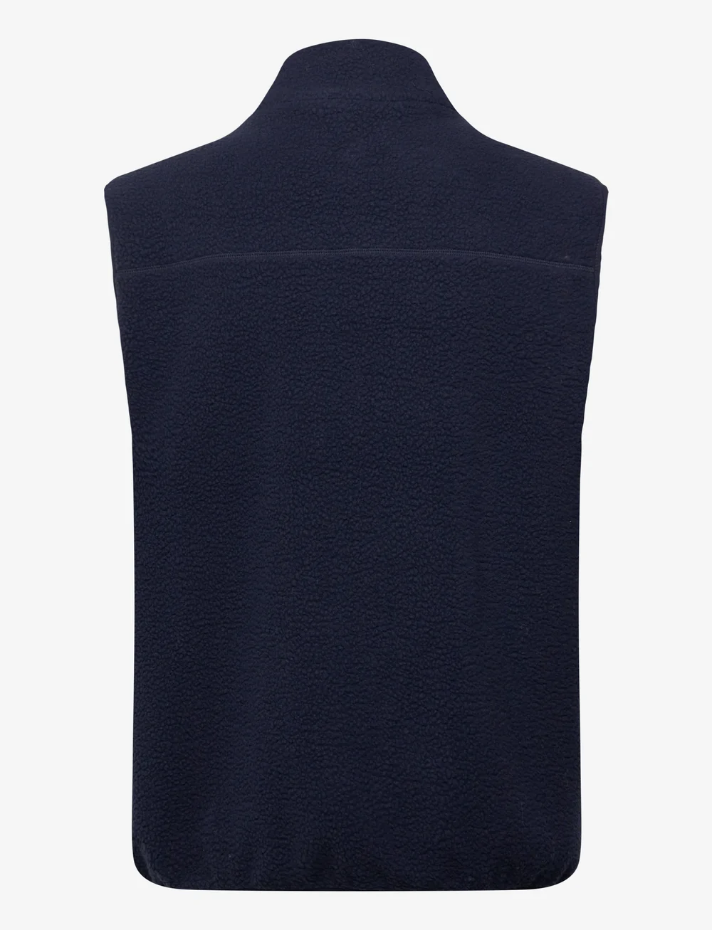 Knowledge Cotton Apparel - Loose Fit Zip Fleece Vest GRS/Vegan - teddy kampsunid - night sky - 1