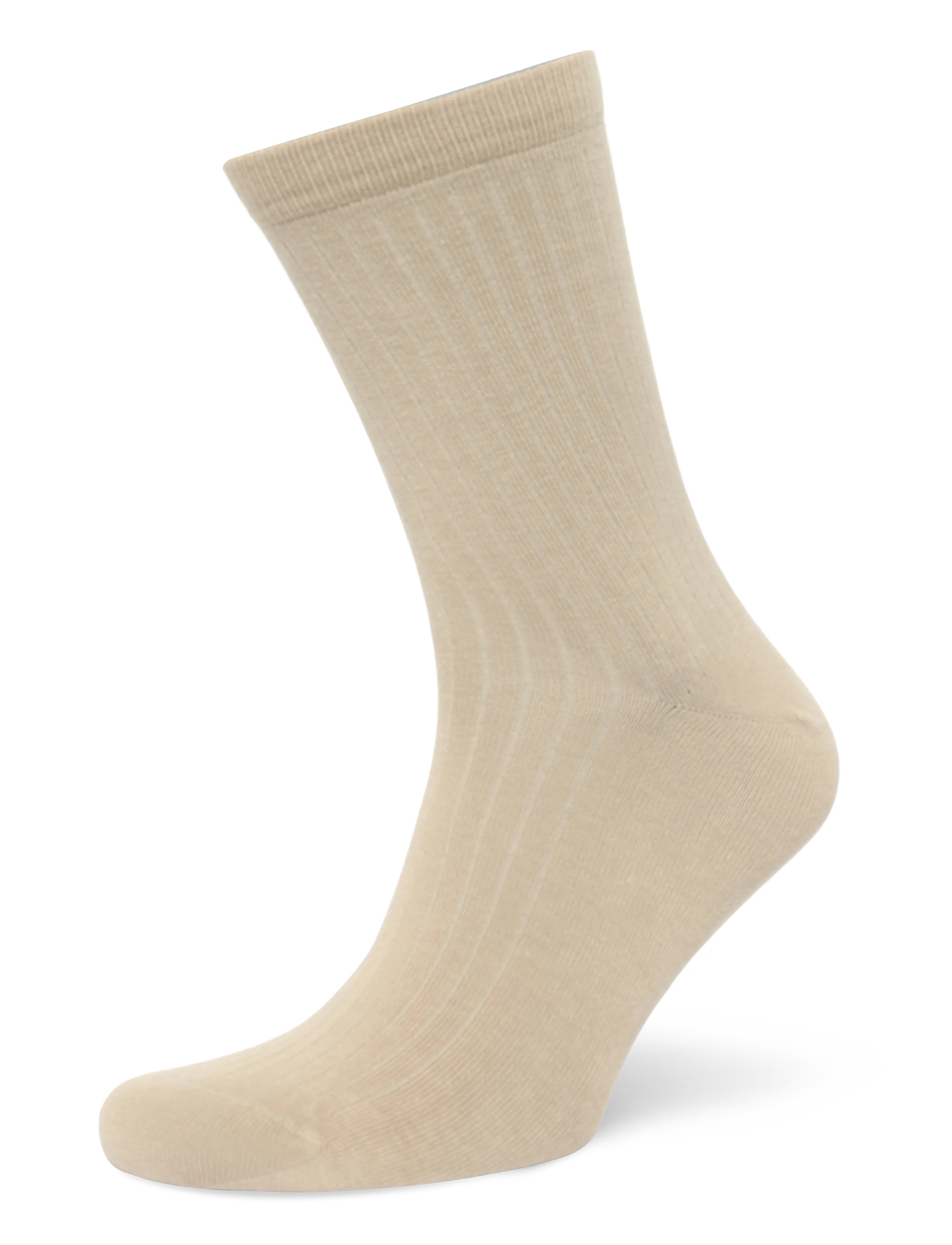 KNOWLEDGE Baumwolle APPAREL 1-Pack Klassisch Socke - Gots/Vegan Grau - 38-42 - Herren