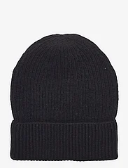 Knowledge Cotton Apparel - High wool beanie - RWS - hatter & luer - black jet - 1