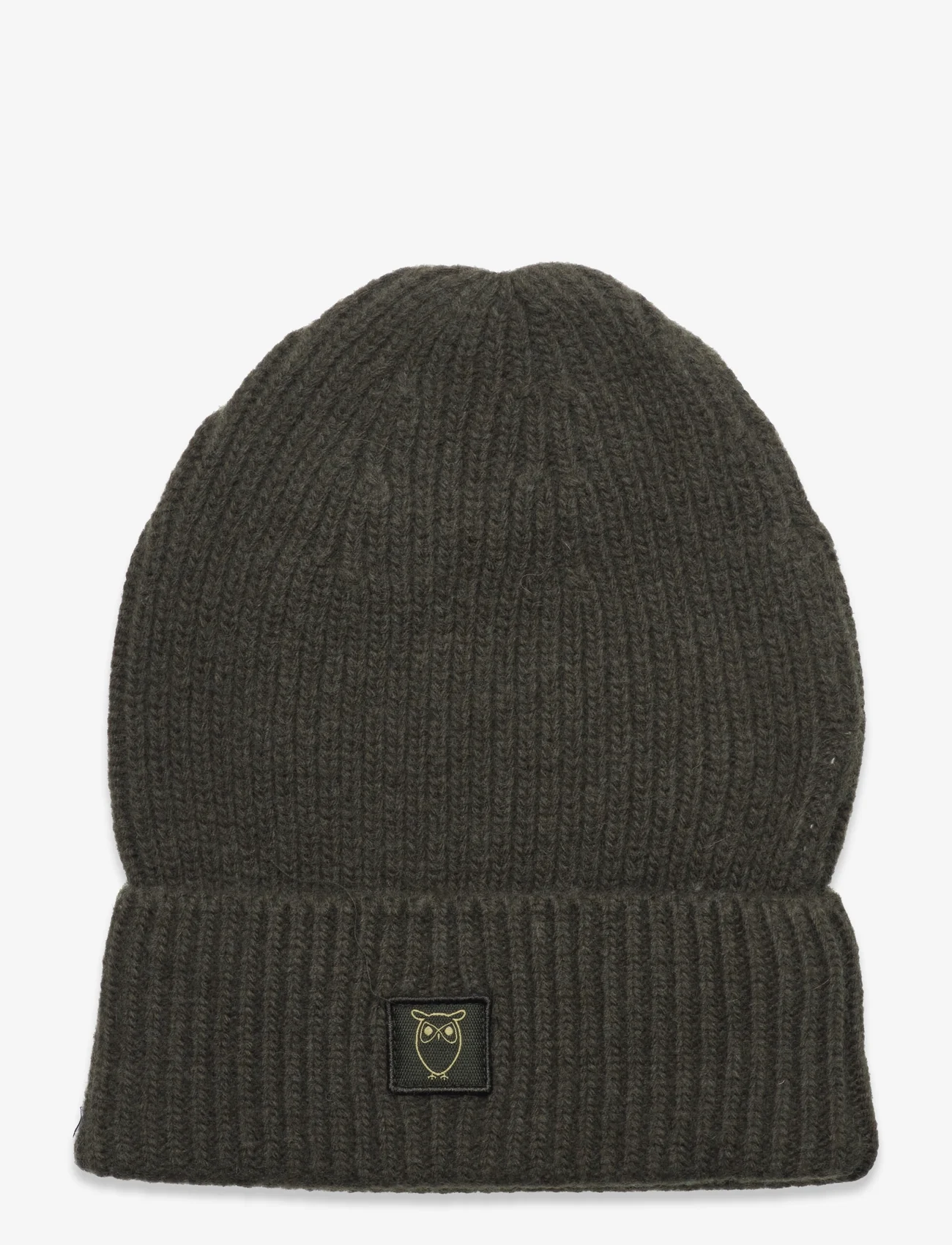 Knowledge Cotton Apparel - High wool beanie - RWS - lowest prices - forrest night - 0