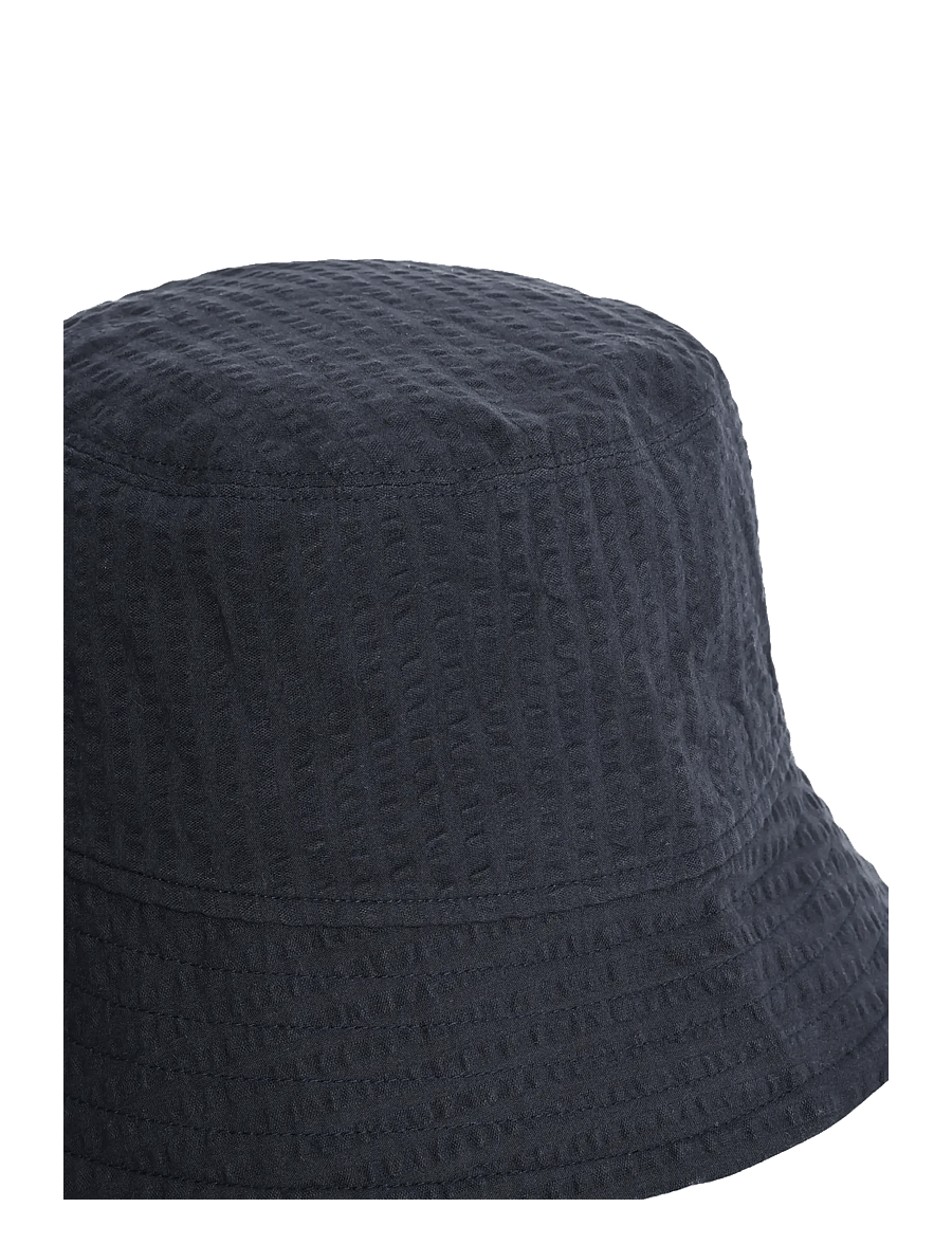 Knowledge Cotton Apparel - Seersucker bucket hat - bucket hats - night sky - 2