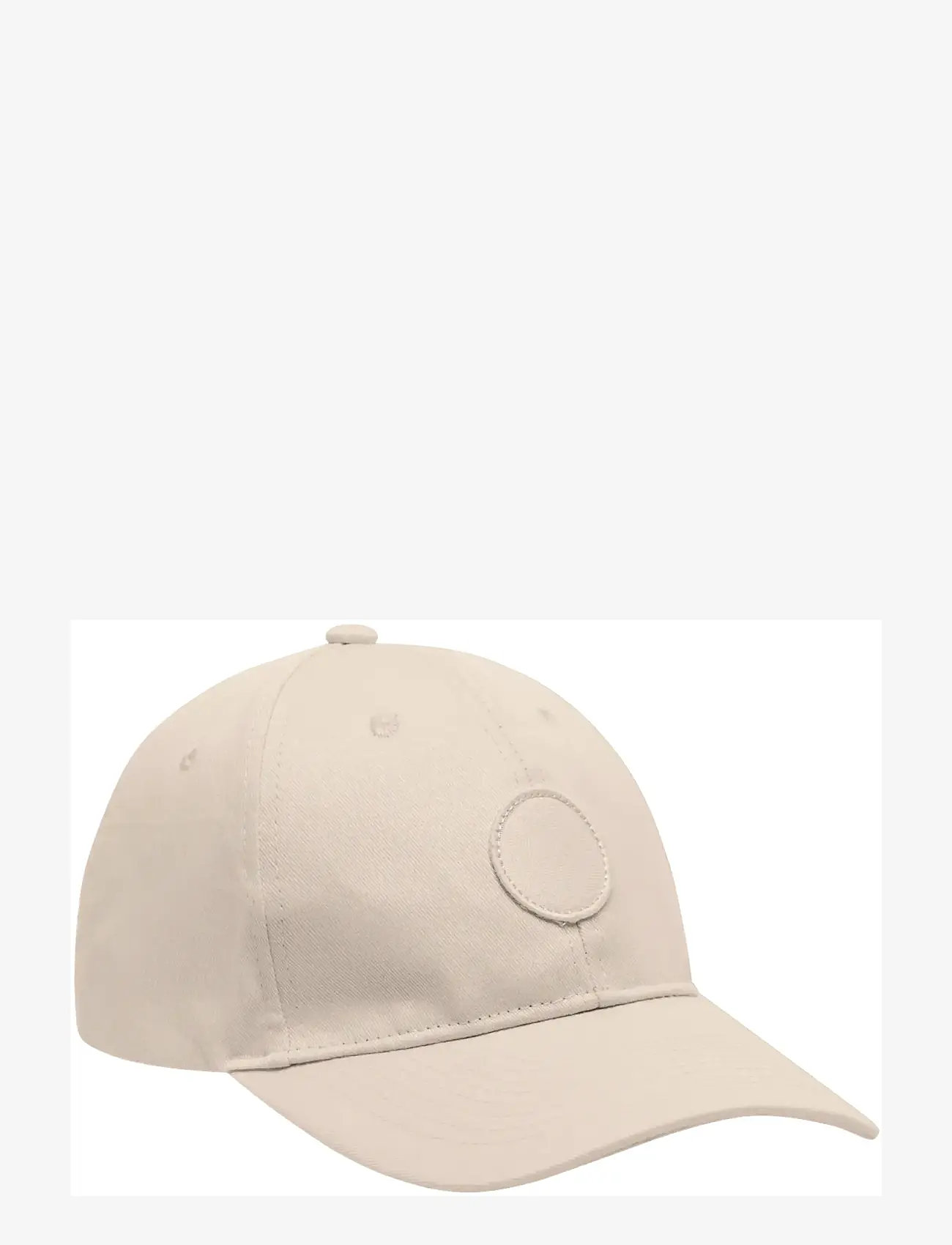 Knowledge Cotton Apparel - Twill badge cap - kasketter - light feather gray - 0