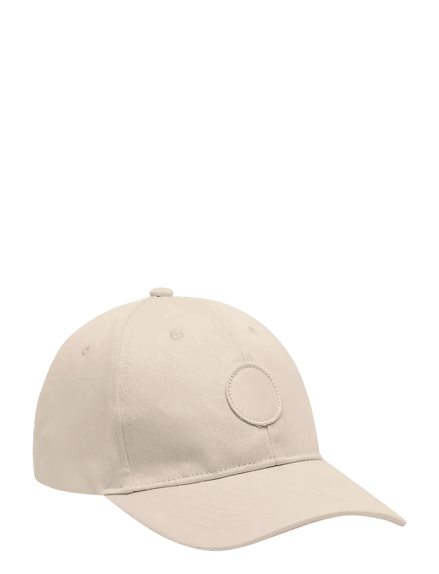 Knowledge Cotton Apparel - Twill badge cap - kappen - light feather gray - 0
