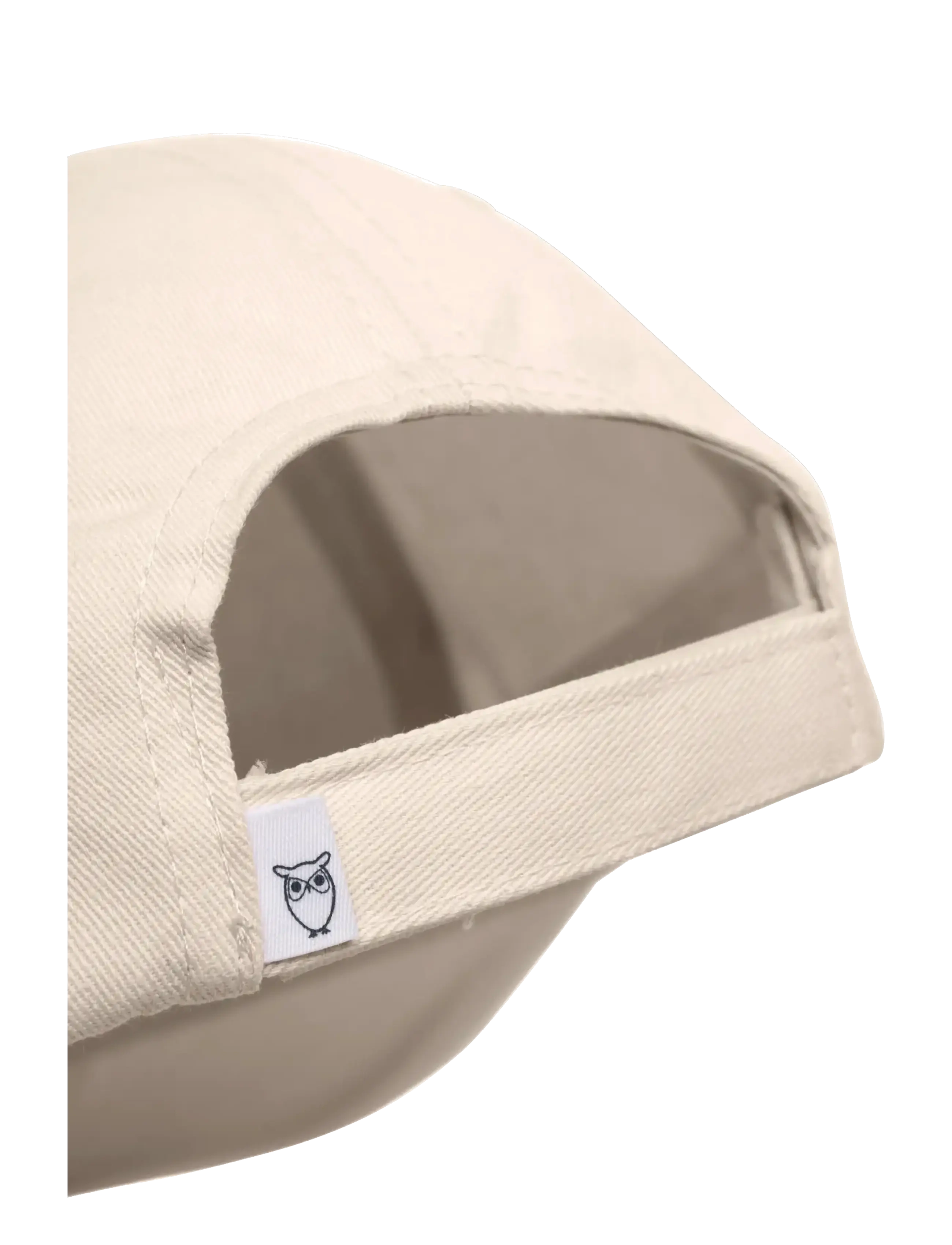 Knowledge Cotton Apparel - Twill badge cap - laveste priser - light feather gray - 2