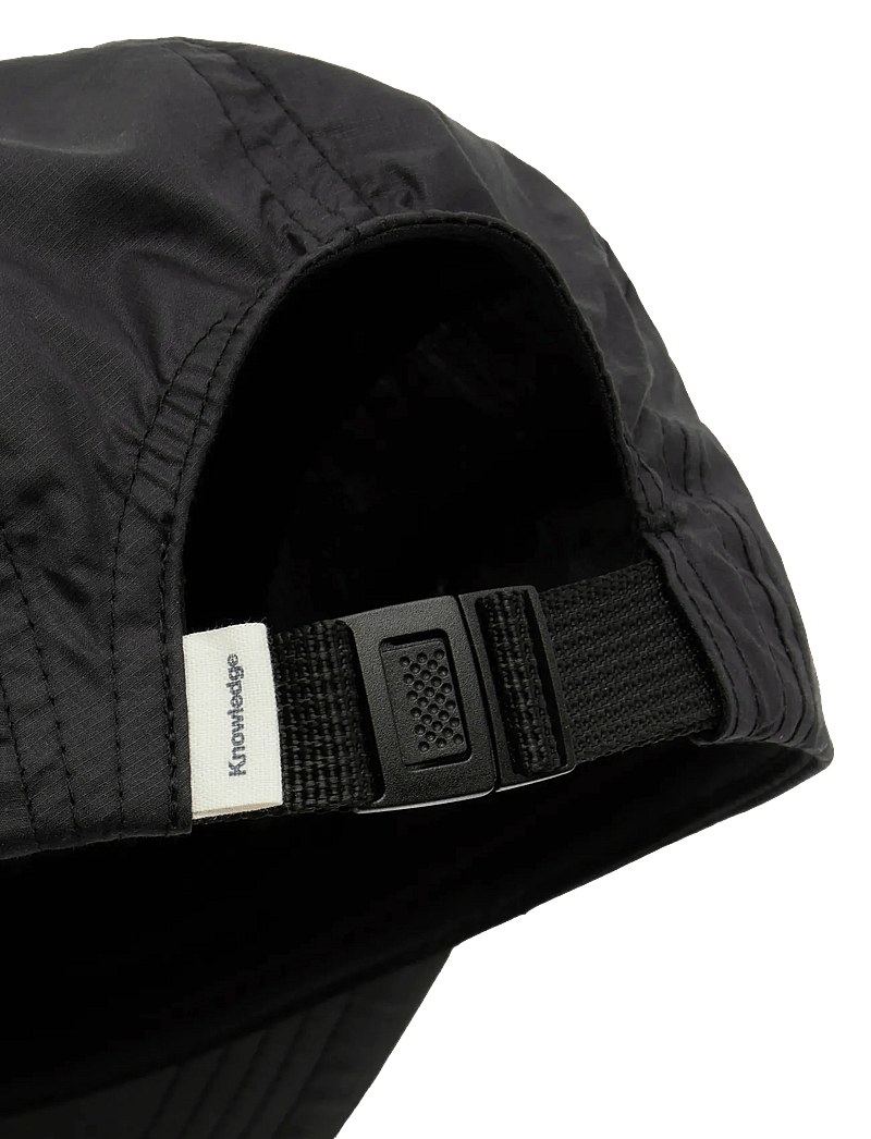 Knowledge Cotton Apparel - Vent riptop 90 5-panel cap - kasketter - black jet - 2