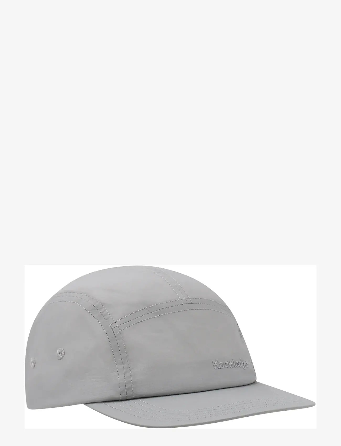 Knowledge Cotton Apparel - Vent riptop 90 5-panel cap - laveste priser - ultimate grey - 1