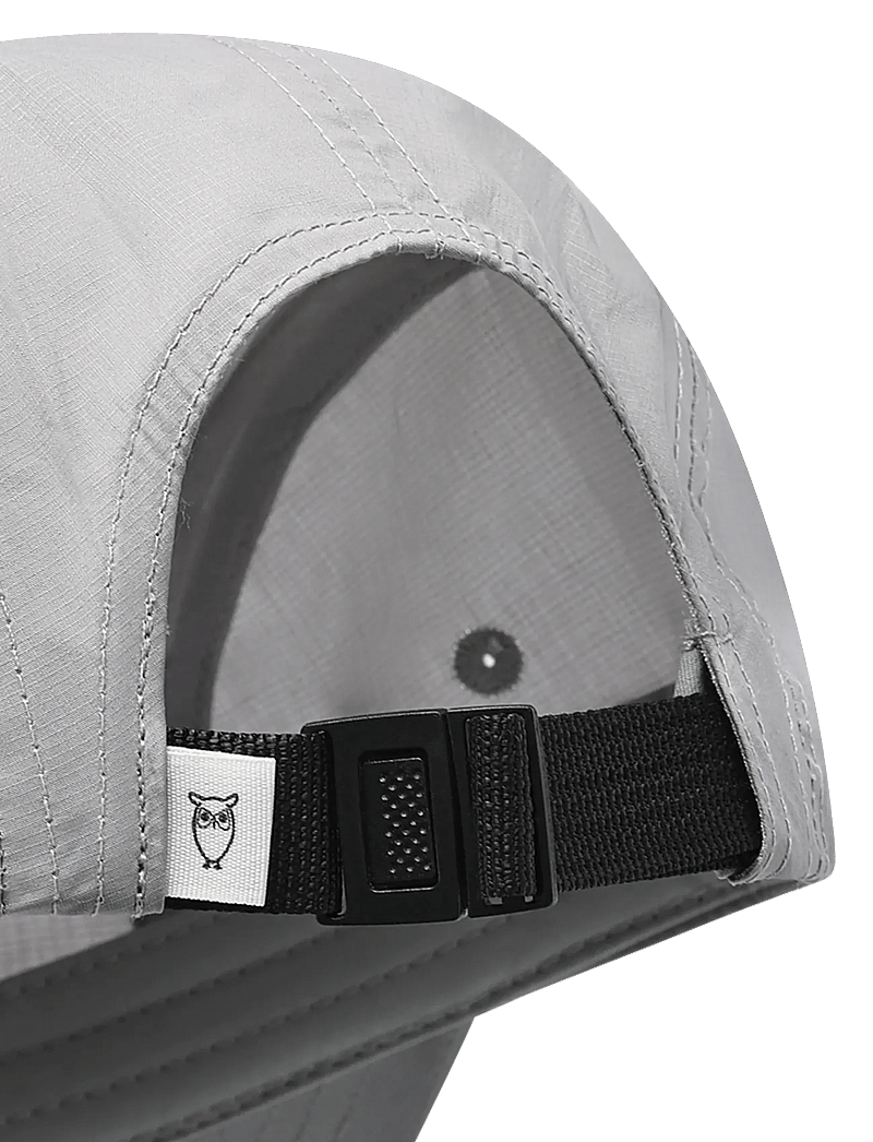 Knowledge Cotton Apparel - Vent riptop 90 5-panel cap - kepsar - ultimate grey - 2