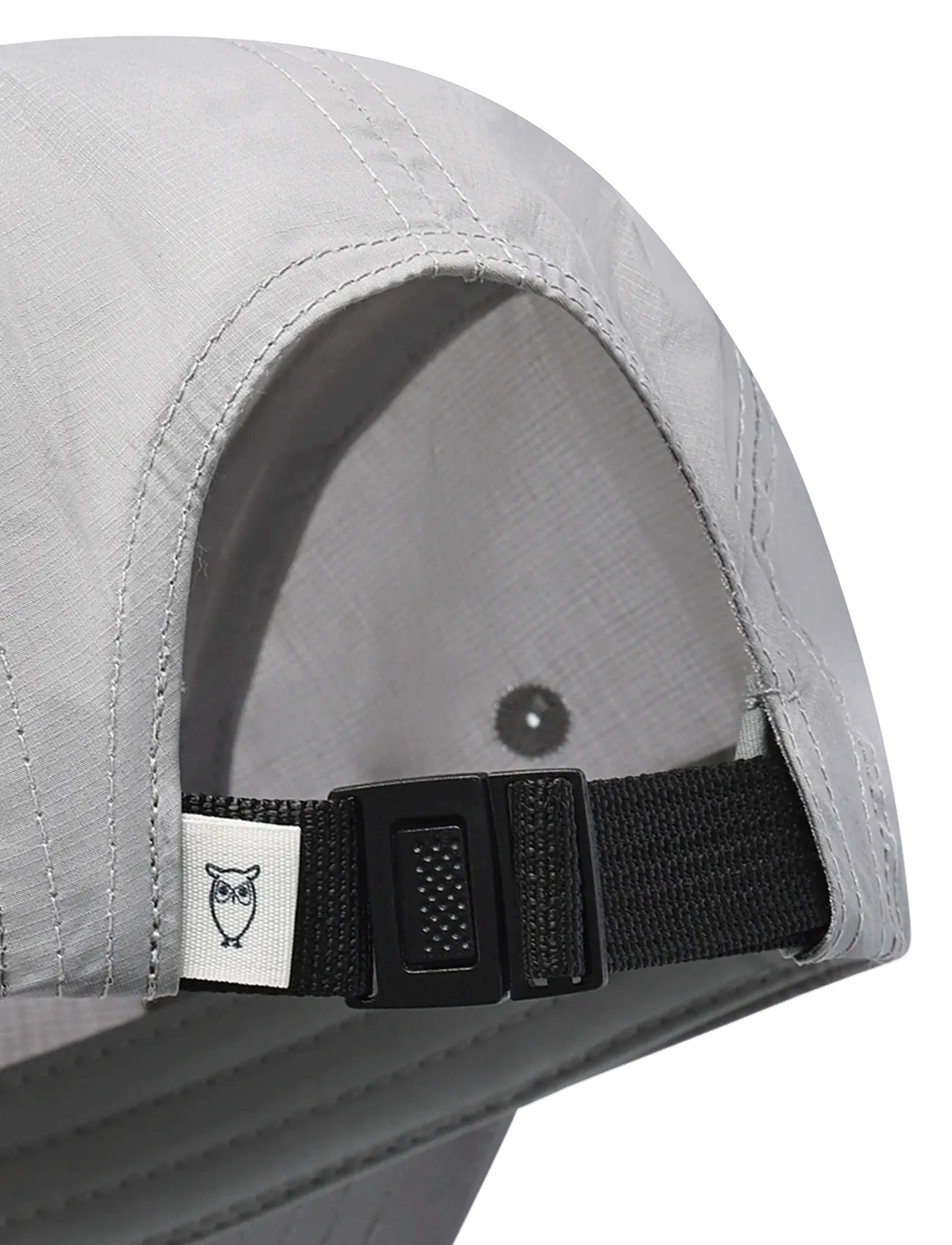 Knowledge Cotton Apparel - Vent riptop 90 5-panel cap - birthday gifts - ultimate grey - 2