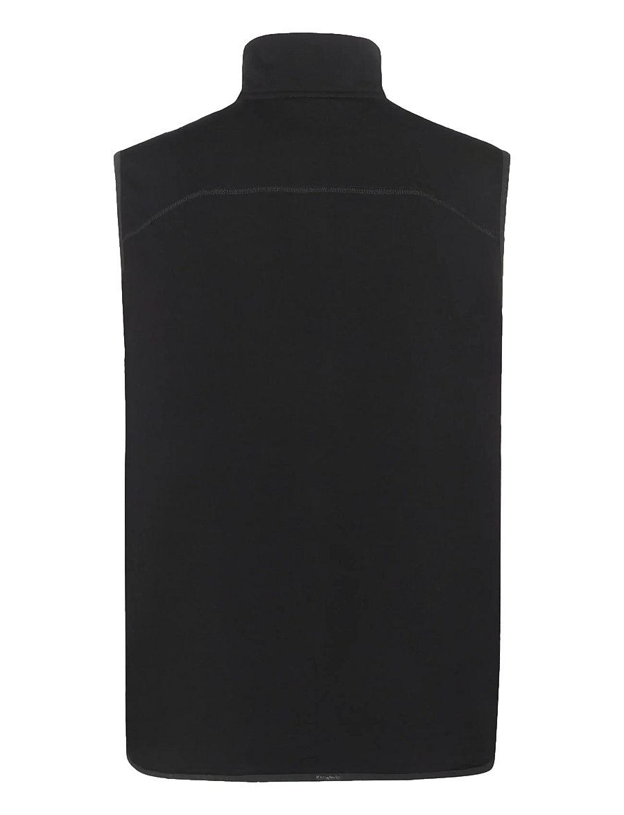 Knowledge Cotton Apparel - Dynamic wool fleece vest - westen - black jet - 2