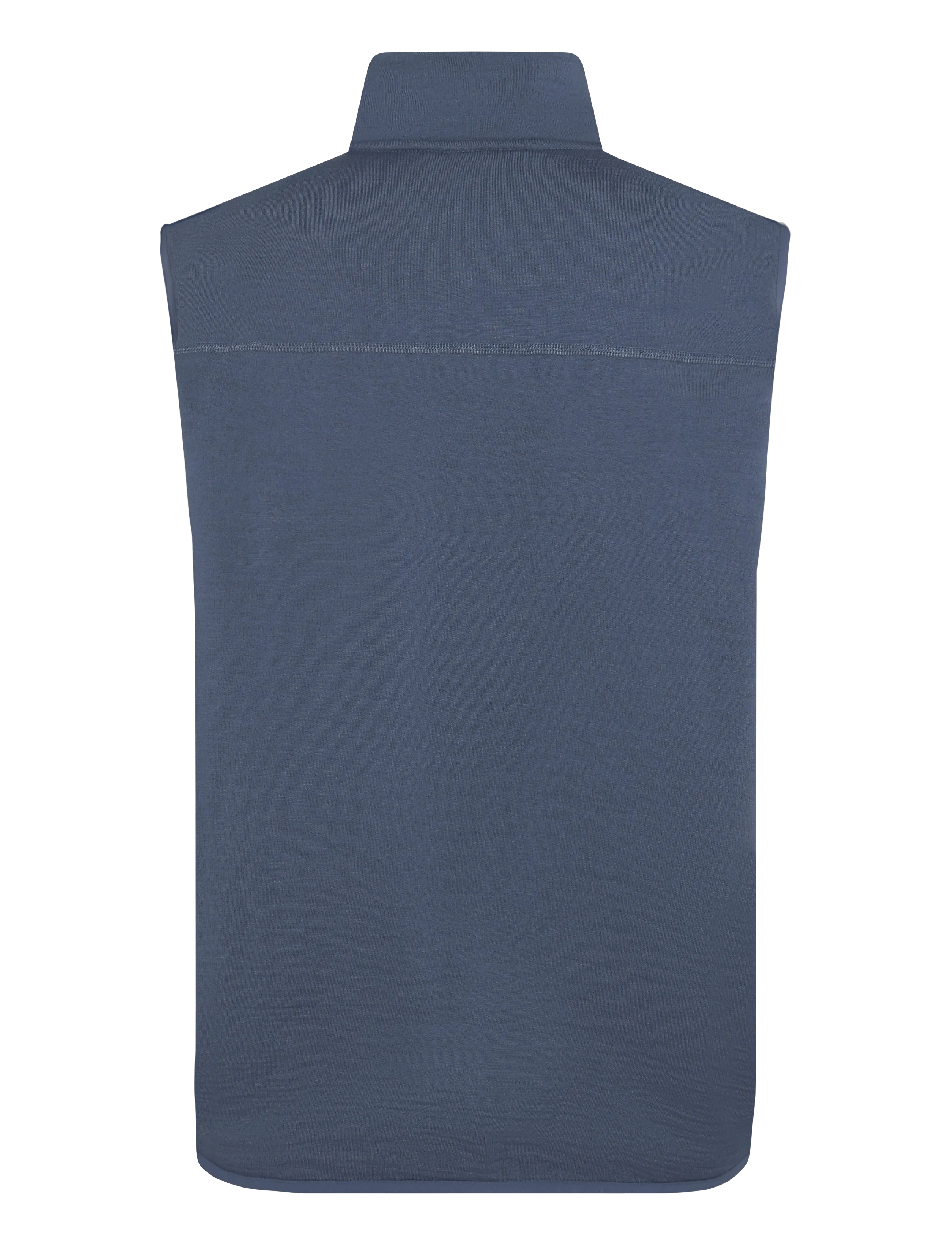 Knowledge Cotton Apparel - Dynamic wool fleece vest - westen - vintage indigo - 1