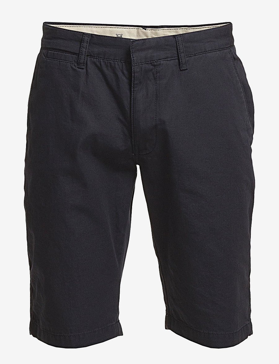 Knowledge Cotton Apparel - CHUCK chino shorts - total eclipse - 0