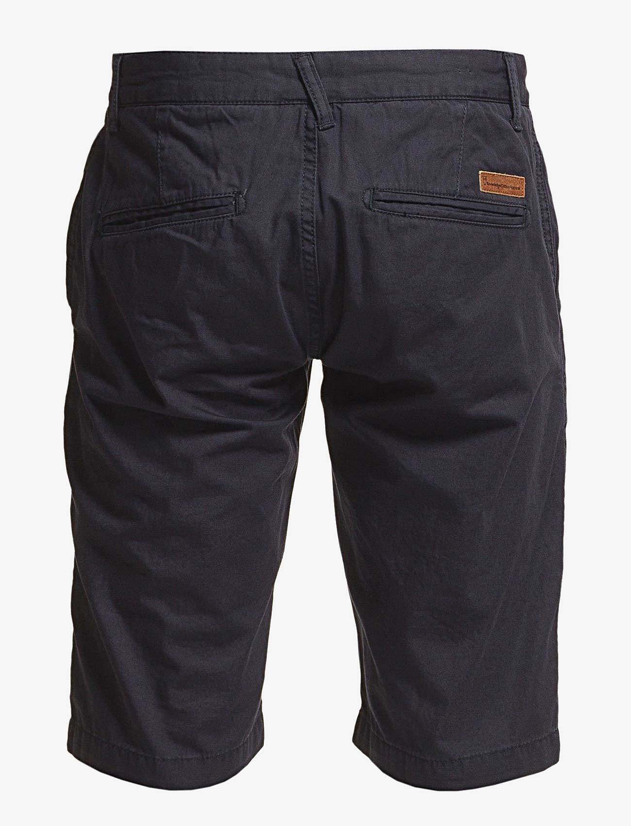 Knowledge Cotton Apparel - CHUCK chino shorts - total eclipse - 1