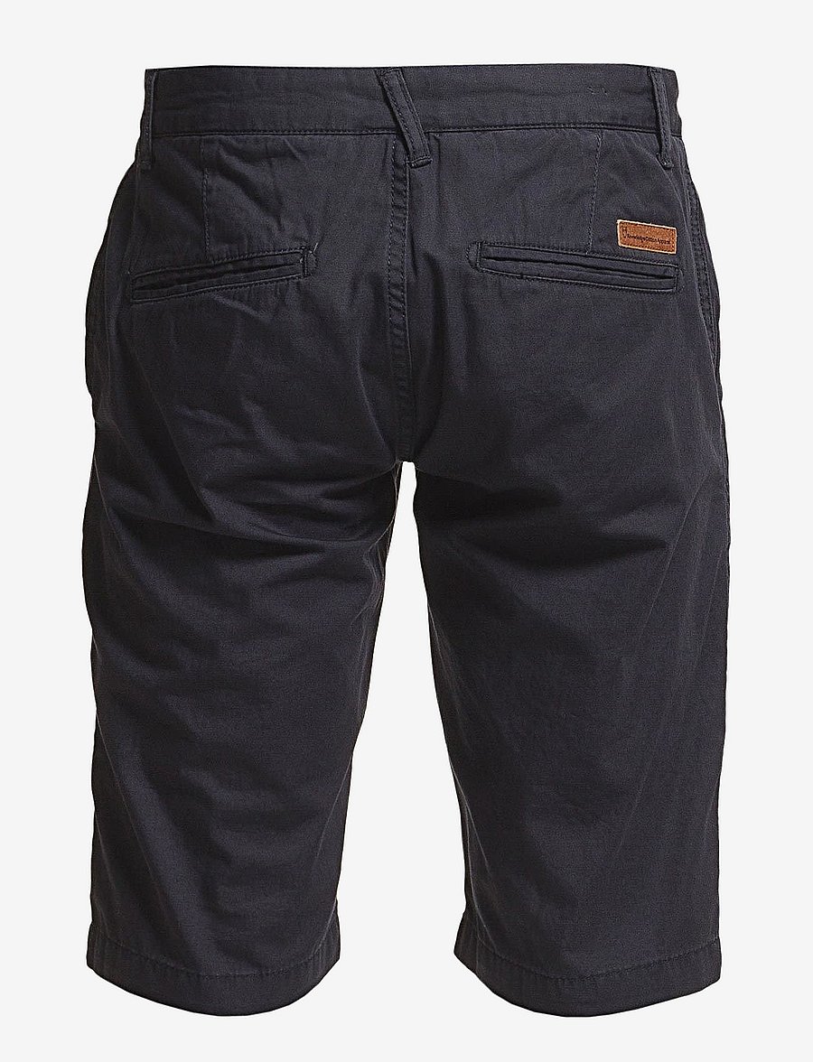 Knowledge Cotton Apparel - CHUCK chino shorts - total eclipse - 1