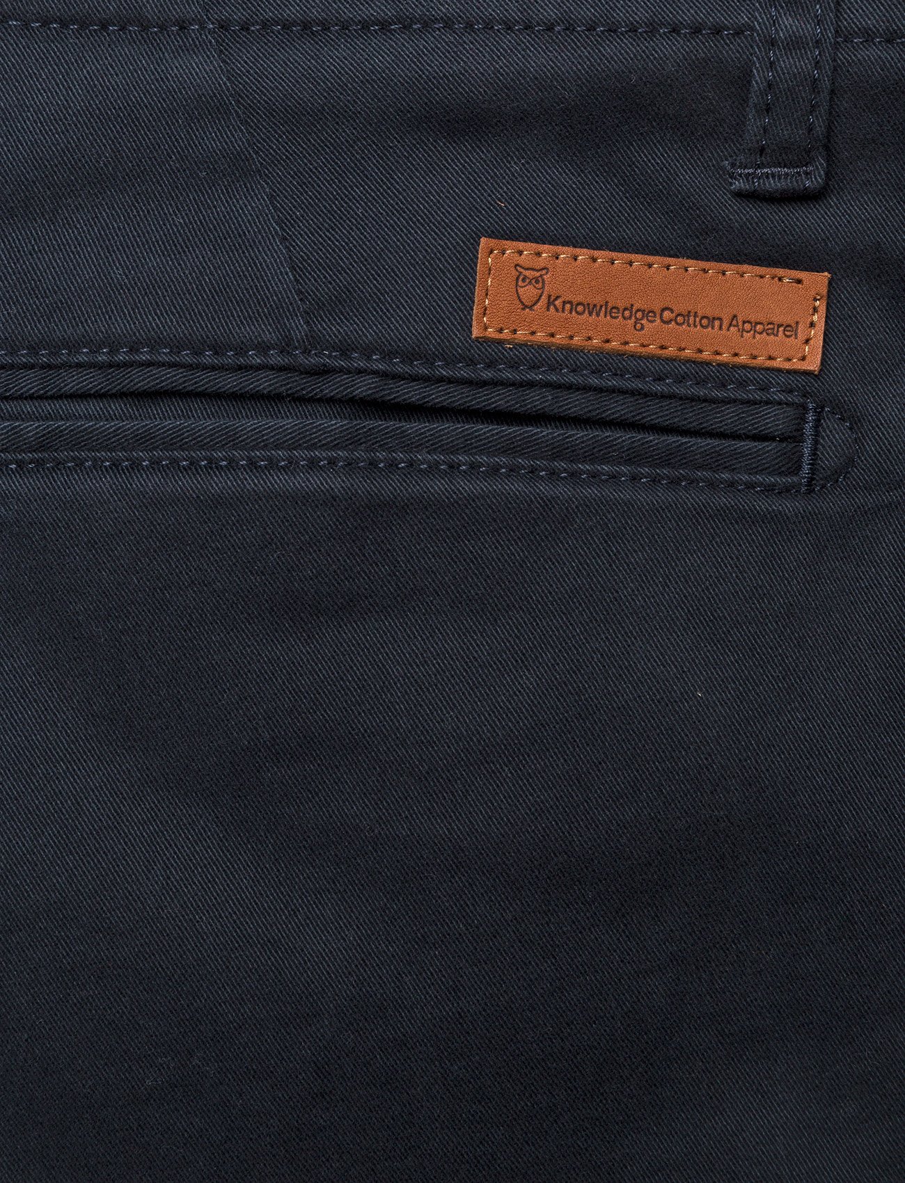Knowledge Cotton Apparel - JOE chino shorts - total eclipse - 4
