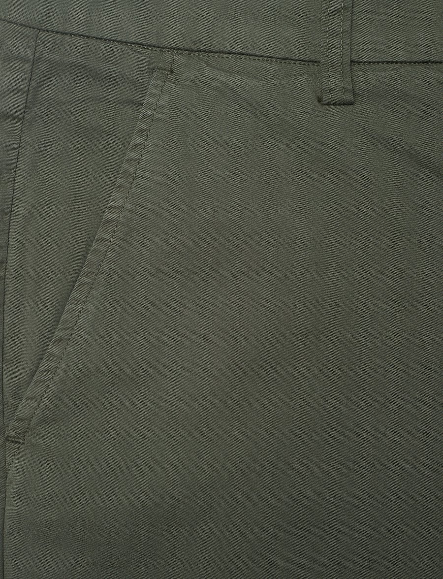 Knowledge Cotton Apparel - CHUCK regular chino poplin shorts - - chinos shorts - forrest night - 2