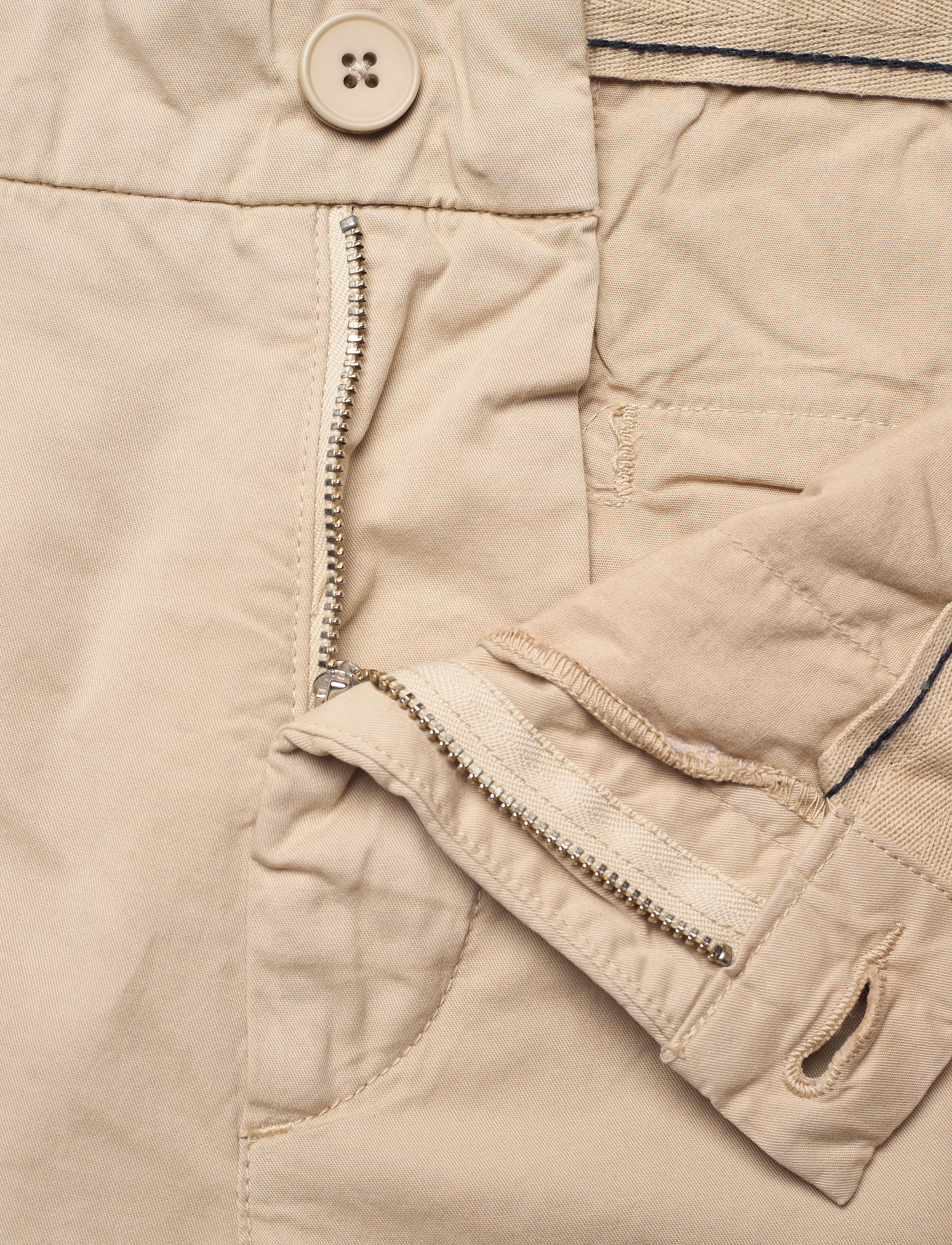 Knowledge Cotton Apparel - CHUCK regular chino poplin shorts - - chinos shorts - light feather gray - 3