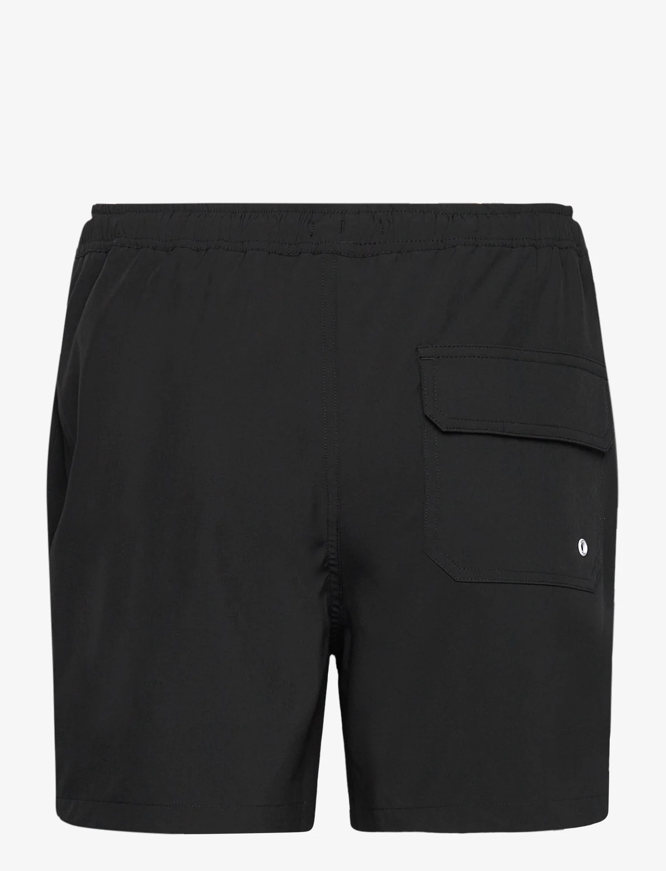 Knowledge Cotton Apparel - Stretch swimshorts - GRS/Vegan - shorts - black jet - 1