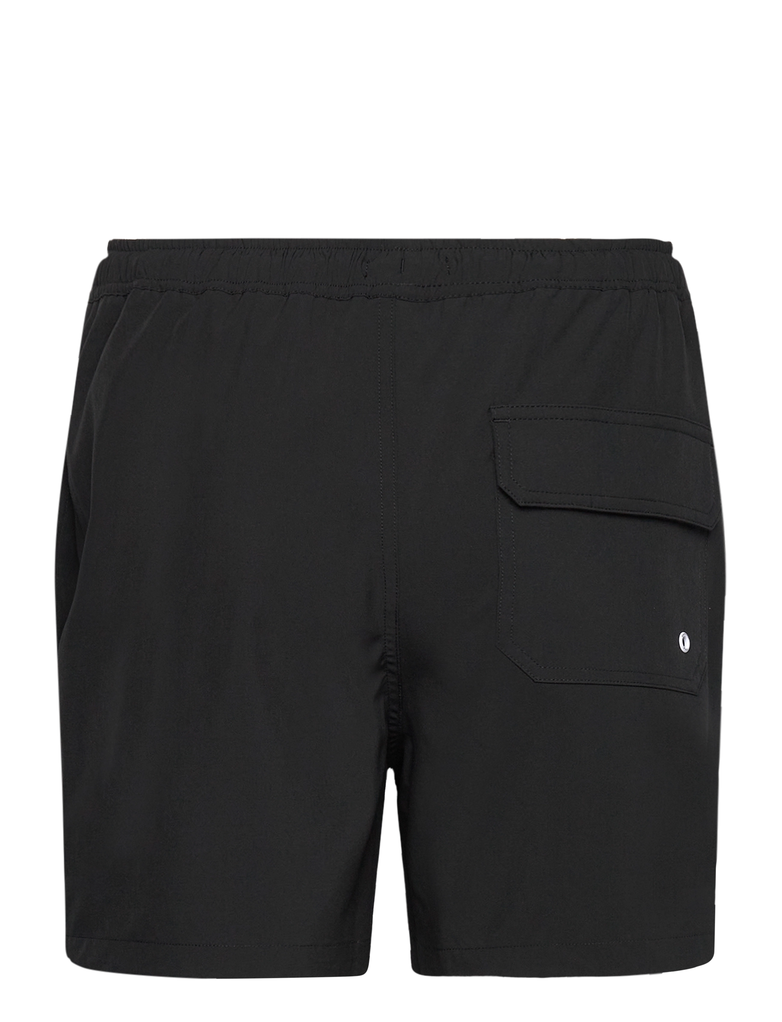 Knowledge Cotton Apparel - Stretch swimshorts - badebukser - black jet - 1