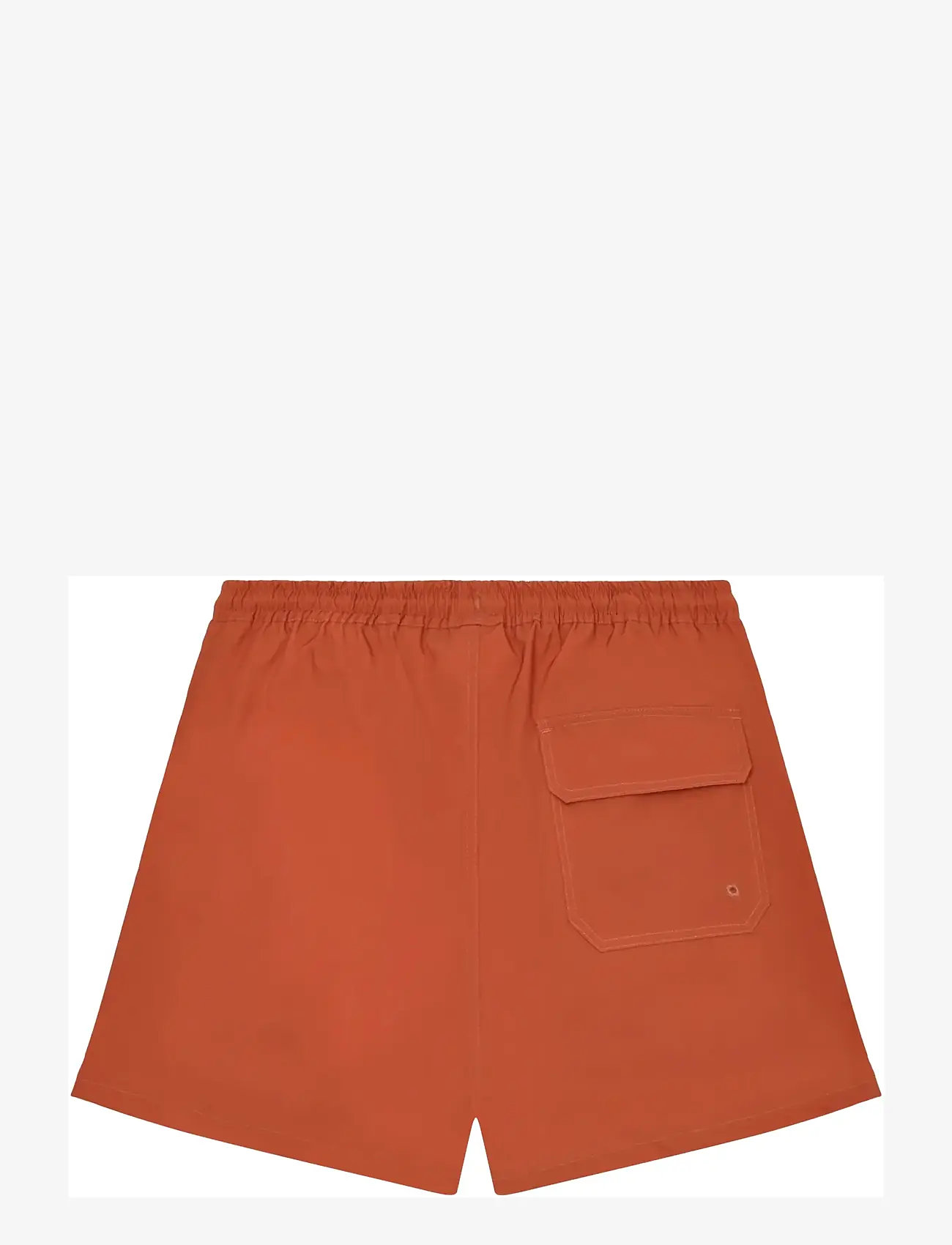Knowledge Cotton Apparel - Stretch swimshorts - badshorts - burnt brick - 2