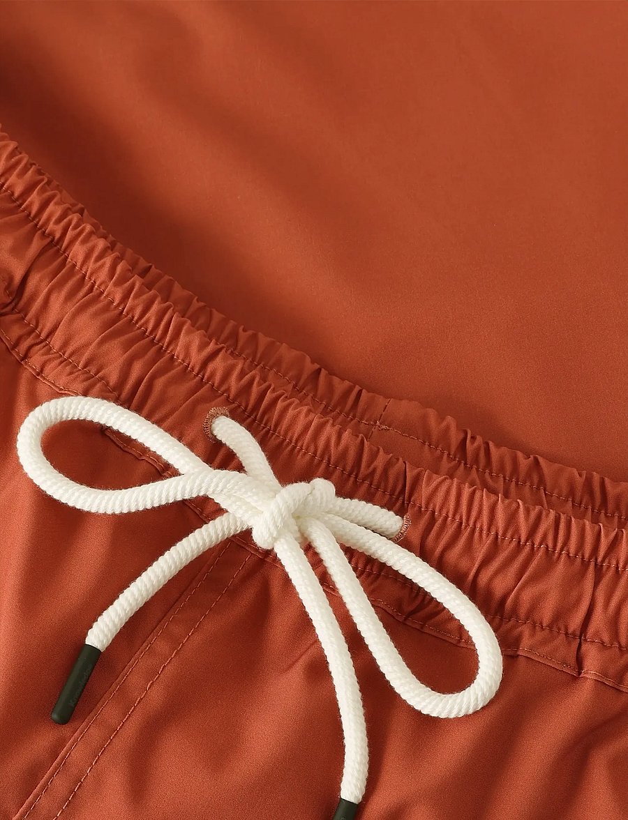 Knowledge Cotton Apparel - Stretch swimshorts - badehose - burnt brick - 3