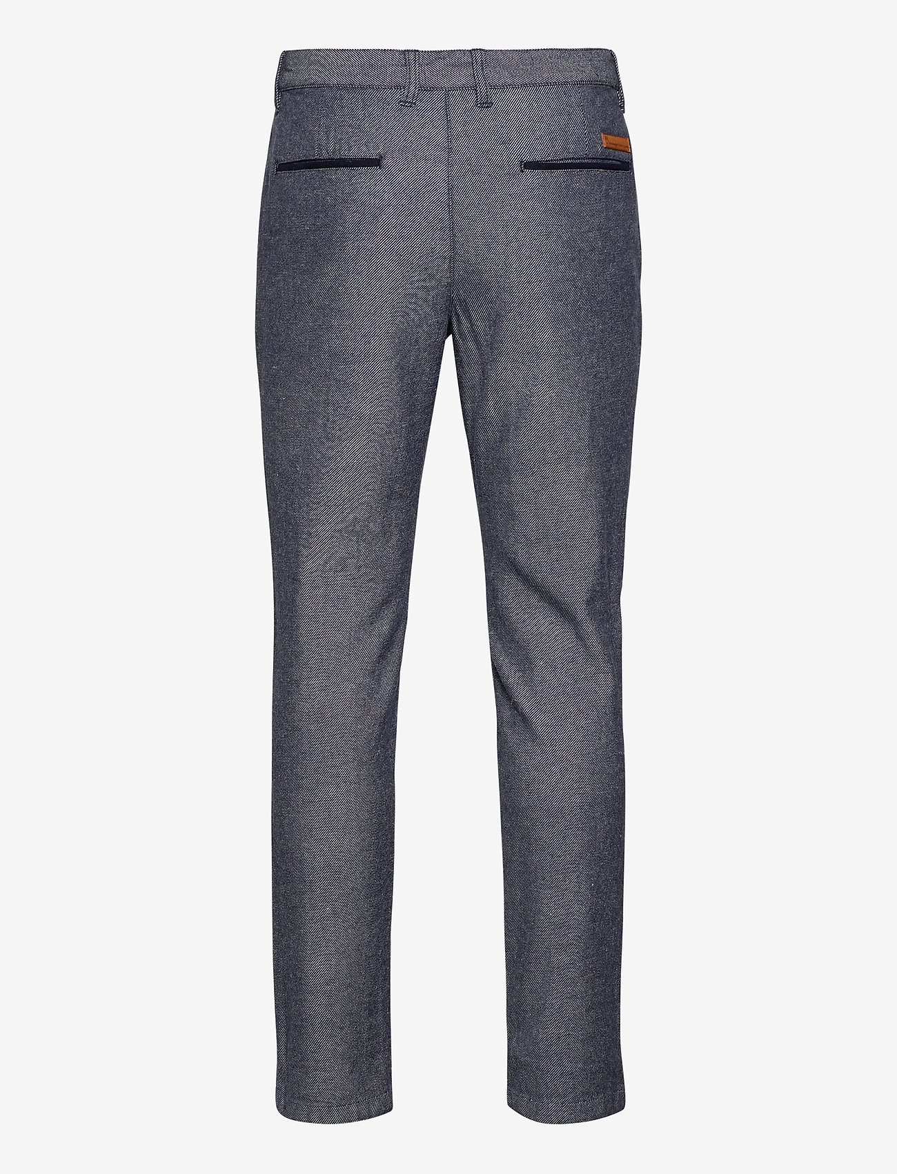 Knowledge Cotton Apparel - Chuck Twill pleated pant - GOTS/Veg - total eclipse - 1