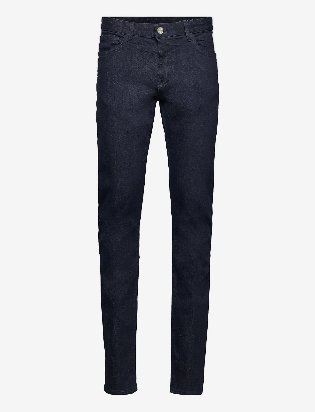 Knowledge Cotton Apparel - ASH blue rinse selvedge denim - GOT - slim jeans - blue rinse - 0