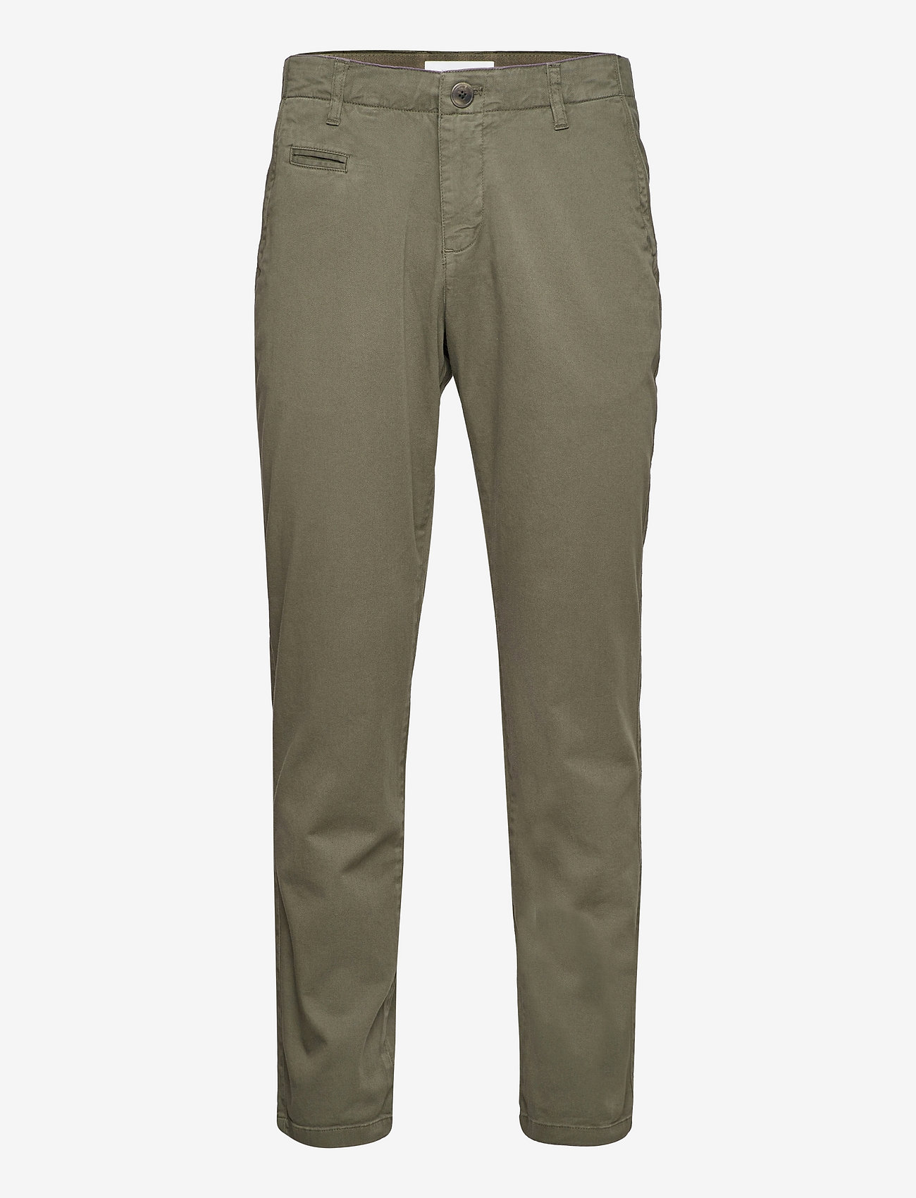 Knowledge Cotton Apparel - CHUCK regular stretched chino pant - chino's - forrest night - 0