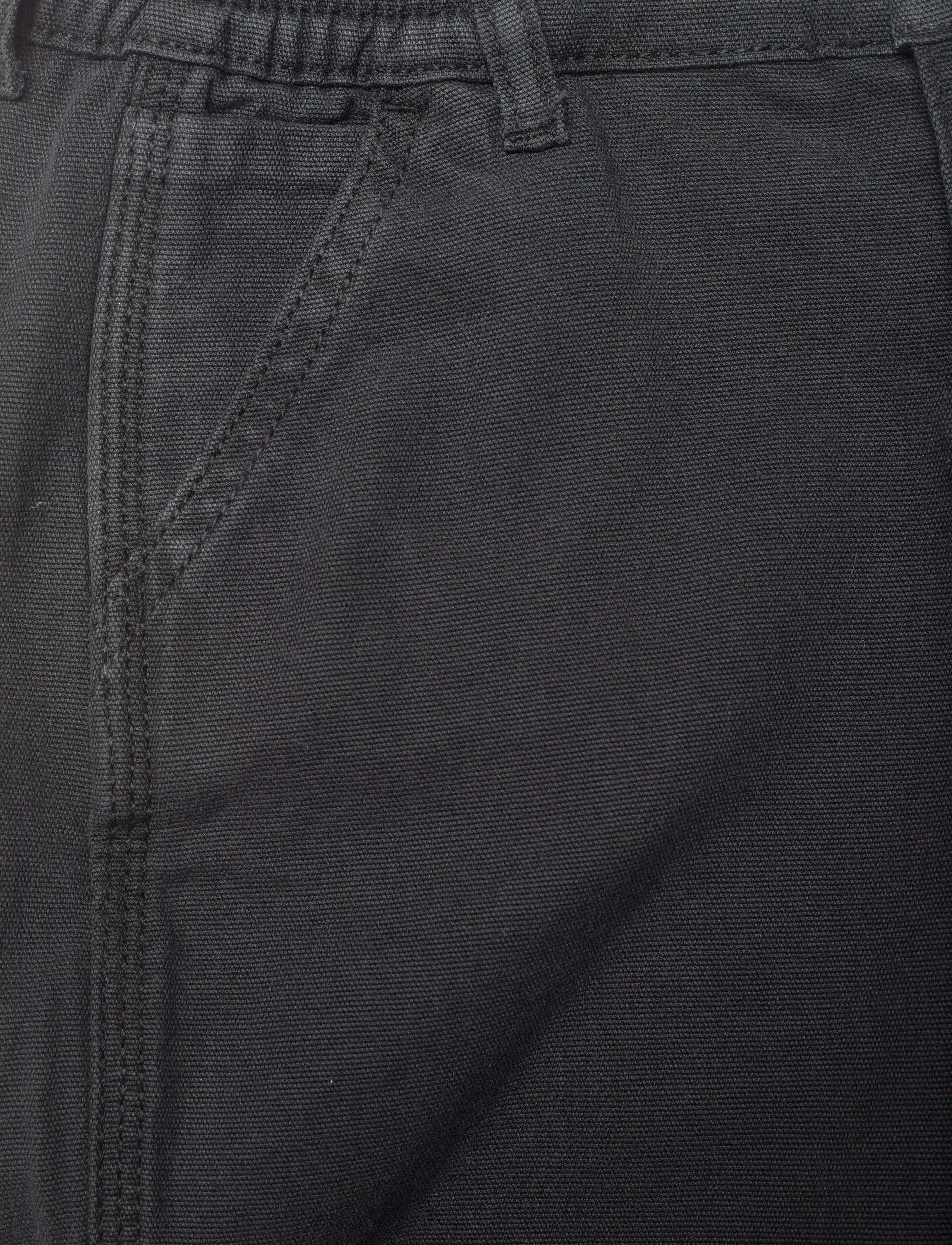 Knowledge Cotton Apparel - Wide fit pant - GOTS/vegan - black jet - 2