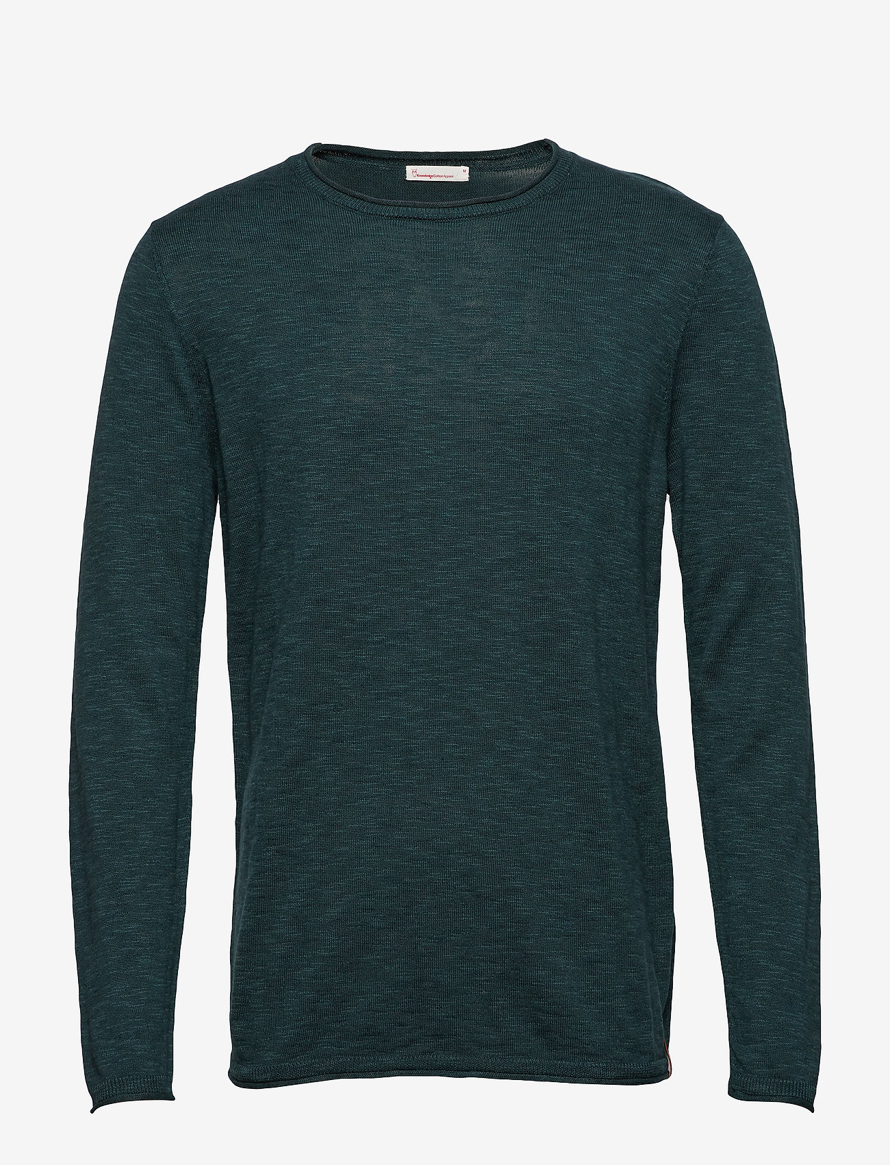 Knowledge Cotton Apparel - Single knit with rool edge/Vegan - bistro green - 0