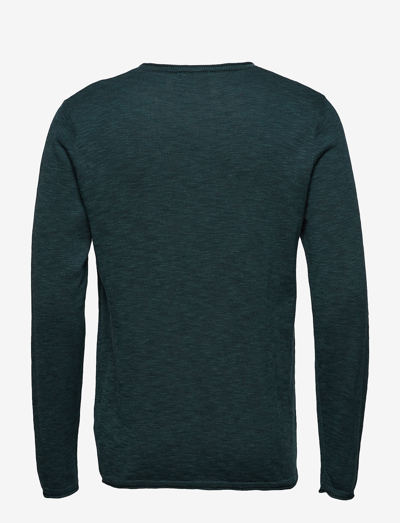 Knowledge Cotton Apparel - Single knit with rool edge/Vegan - bistro green - 1
