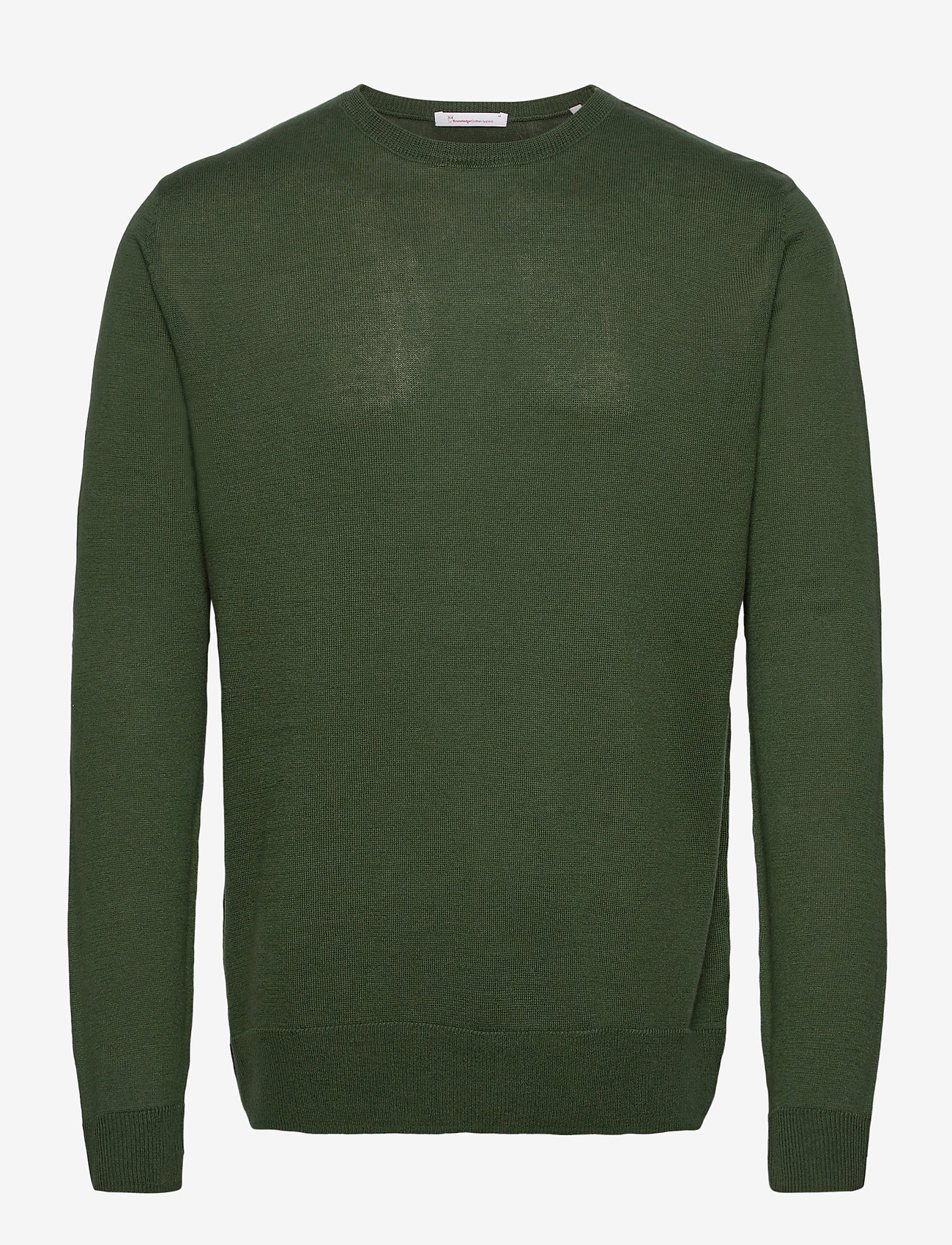 Knowledge Cotton Apparel - Mercerized knit - GOTS/Vegan - green forest - 0