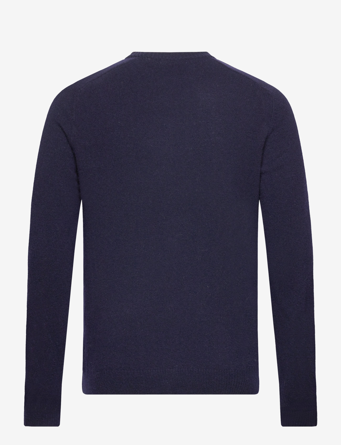 Knowledge Cotton Apparel - Lambswool Crew Neck RWS - rundhals - total eclipse - 2