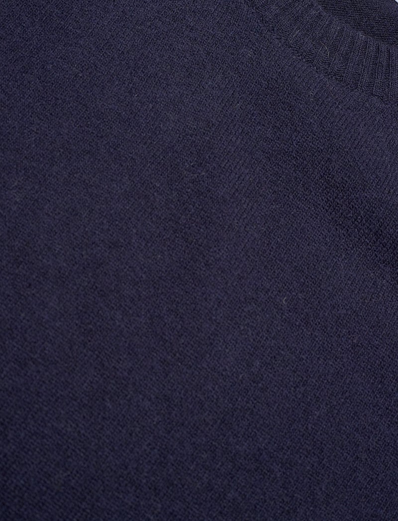 Knowledge Cotton Apparel - Lambswool Crew Neck RWS - rundhals - total eclipse - 5