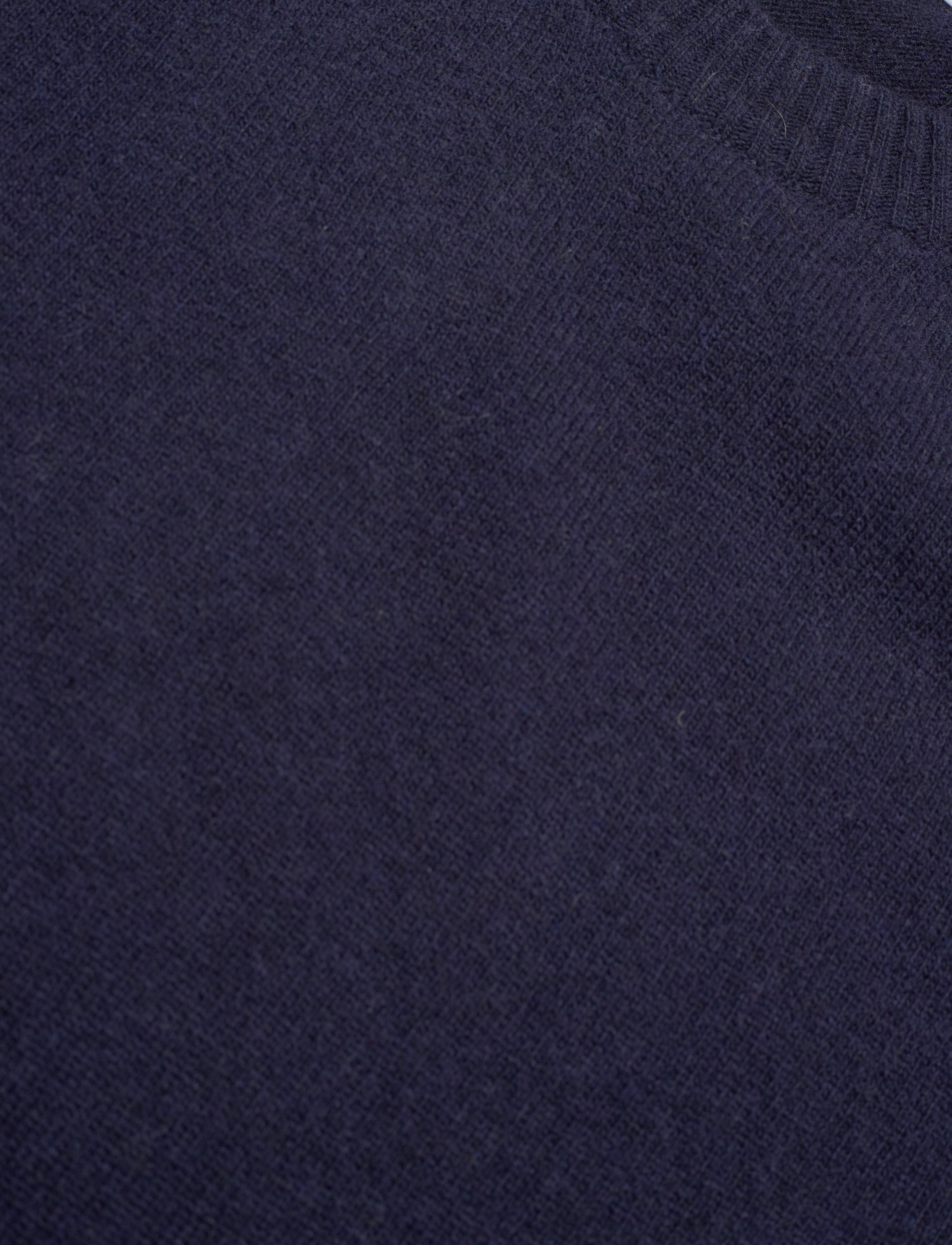 Knowledge Cotton Apparel - Lambswool Crew Neck RWS - rundhalsad - total eclipse - 5