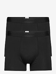 Knowledge Cotton Apparel - 2-pack underwear - GOTS/Vegan - laveste priser - black jet - 0